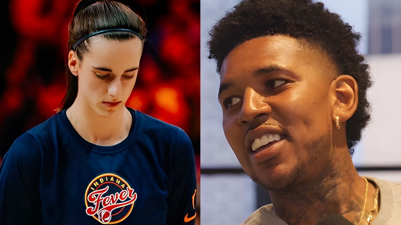 Nick Young took a sky jab at Caitlin Clark after Chennedy Carter drama [Photo Credit: Caitlin Clark and Nick Young IG handle]