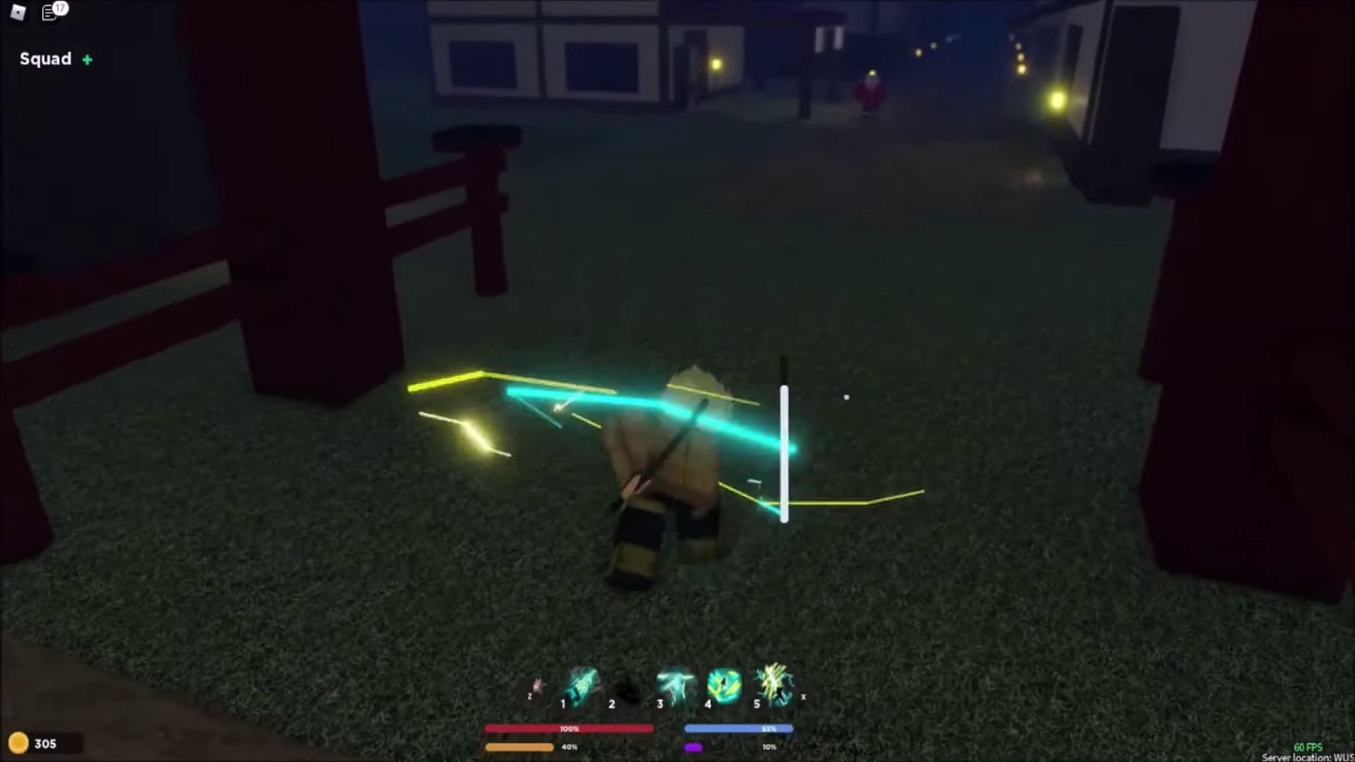 Thunder Breathing Style (Image via Roblox || CodexGeas/YouTube)