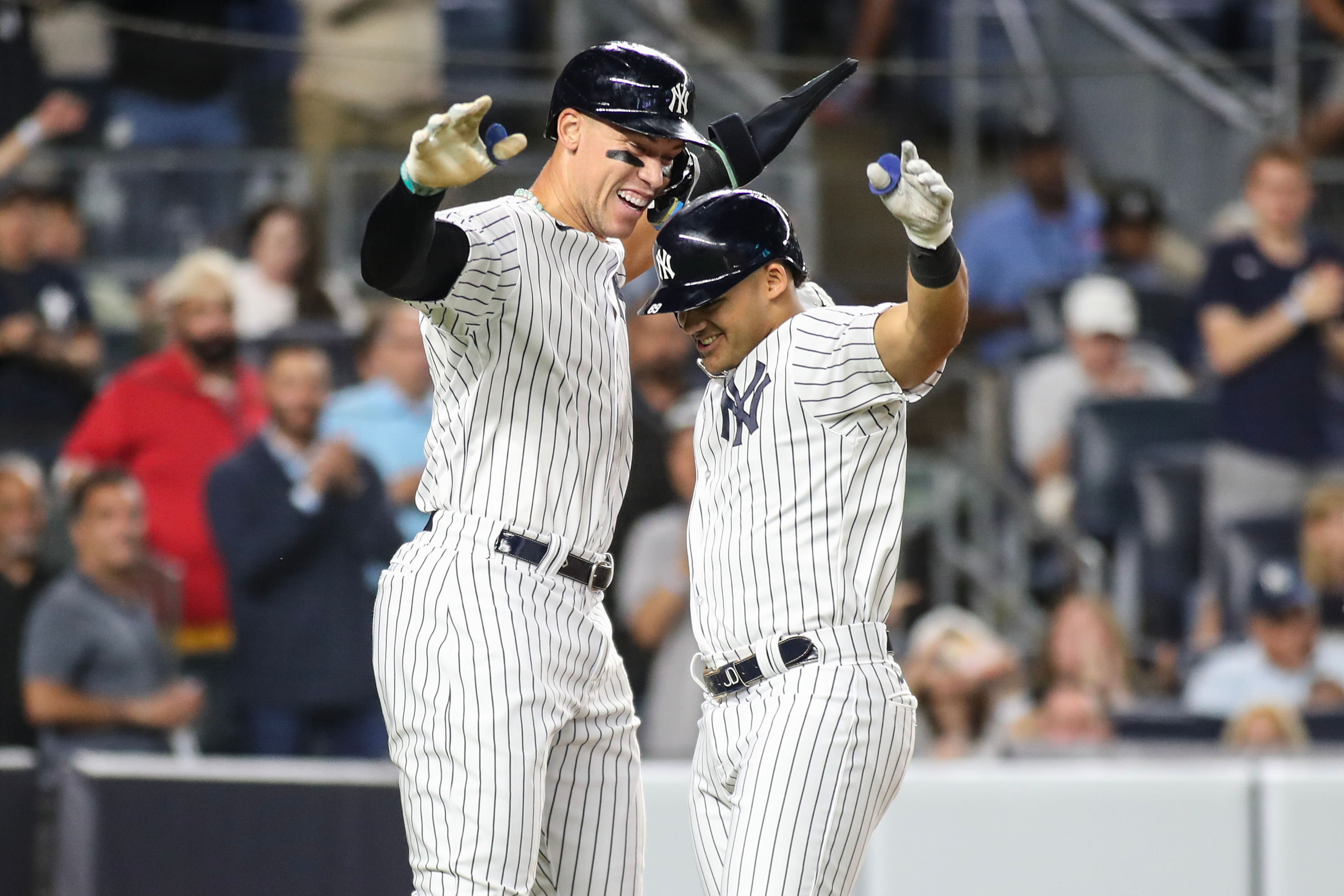 New York Yankees - Aaron Judge and Jasson Dominguez (Image via USA Today)