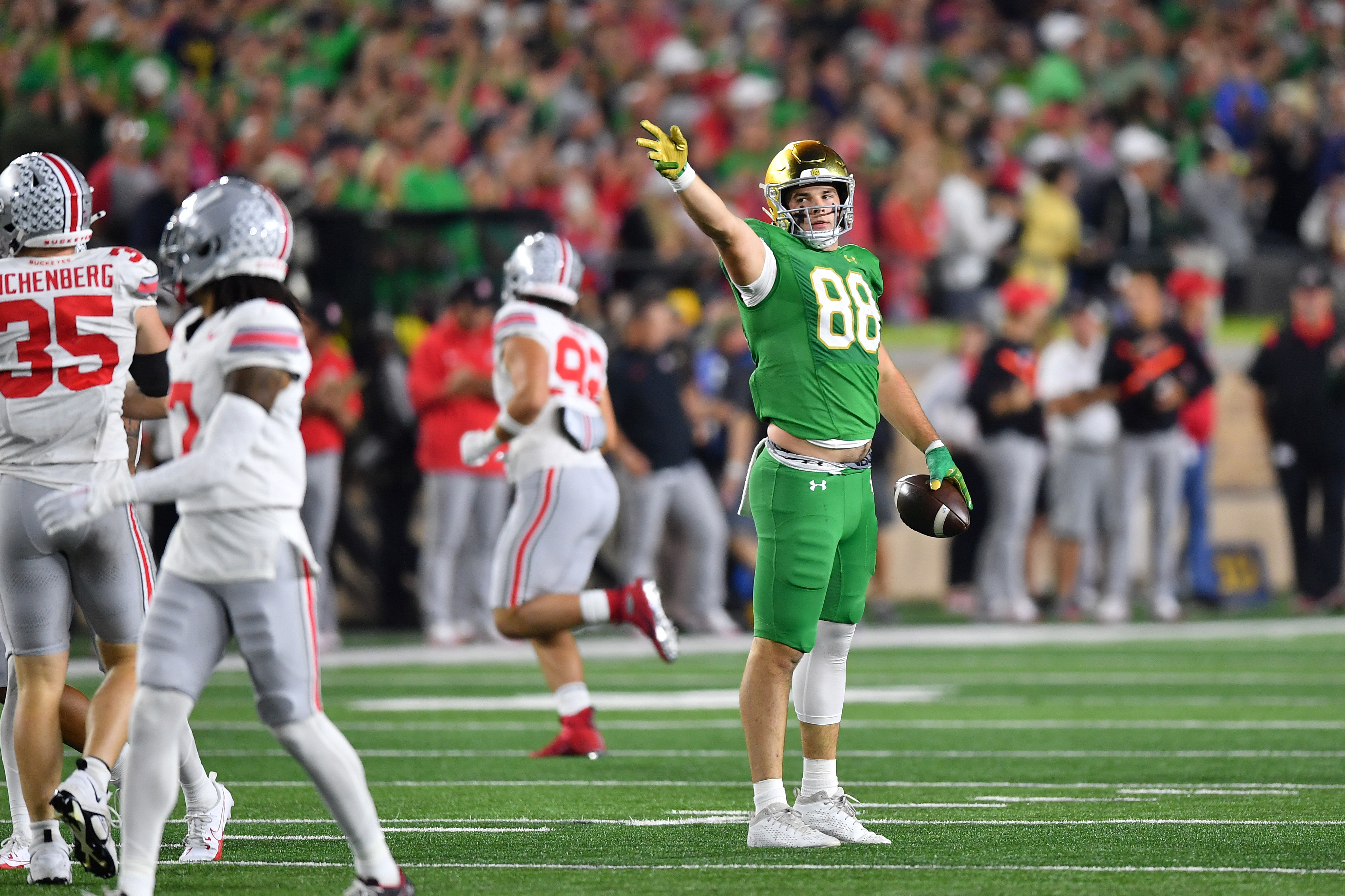 NCAA Football: Ohio State at Notre Dame