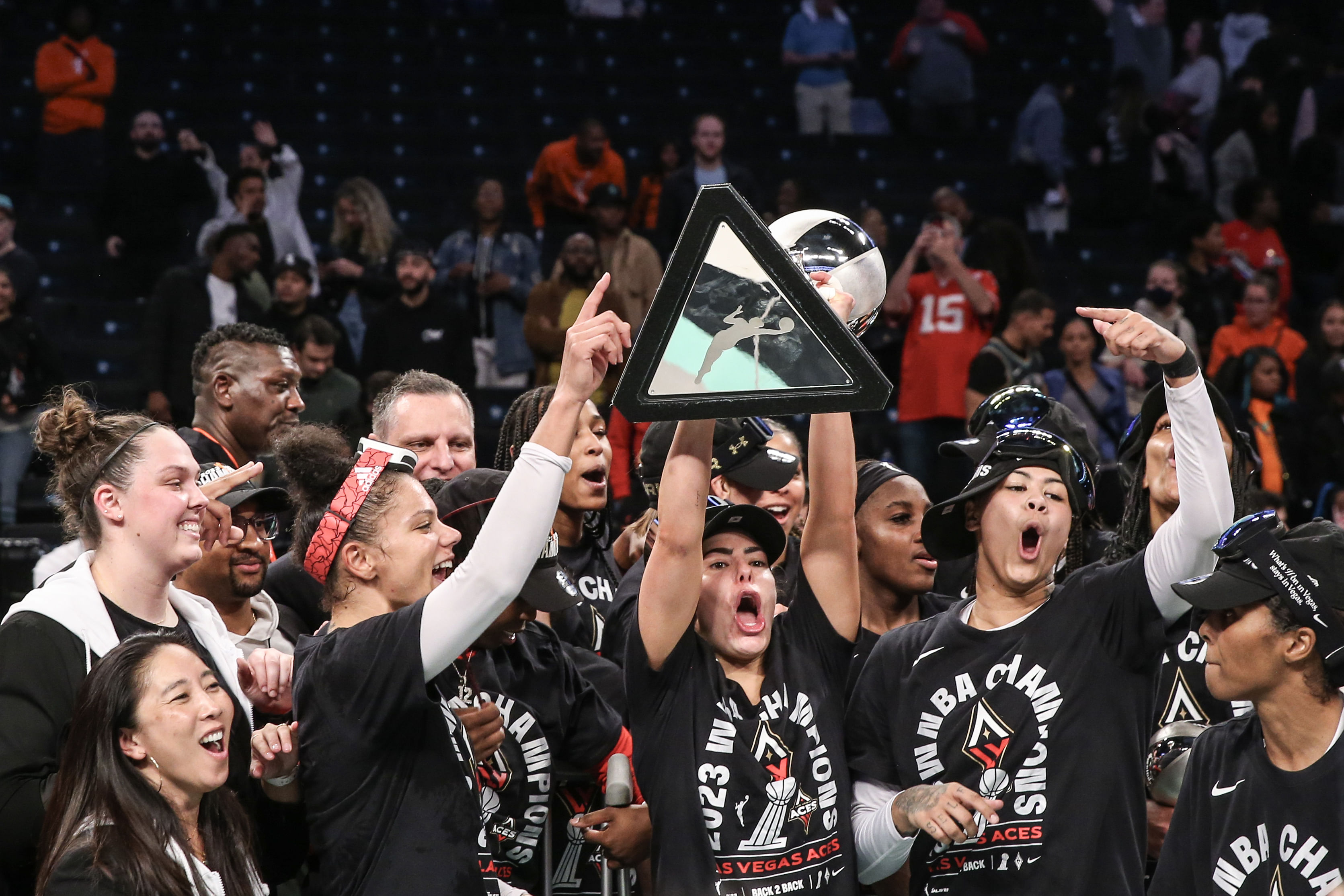 WNBA: Finals-Las Vegas Aces at New York Liberty