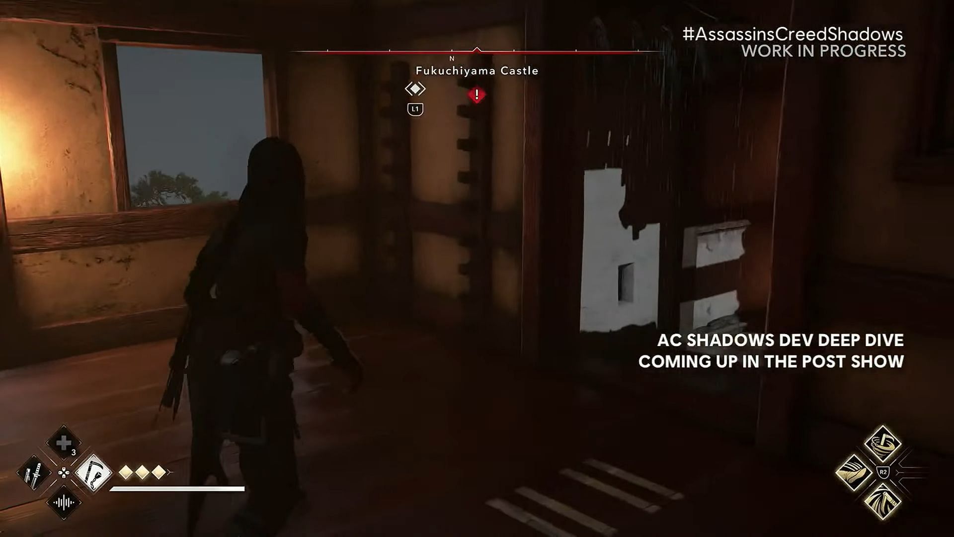 You can run and parkour through the interiors of buildings (Image via Ubisoft)