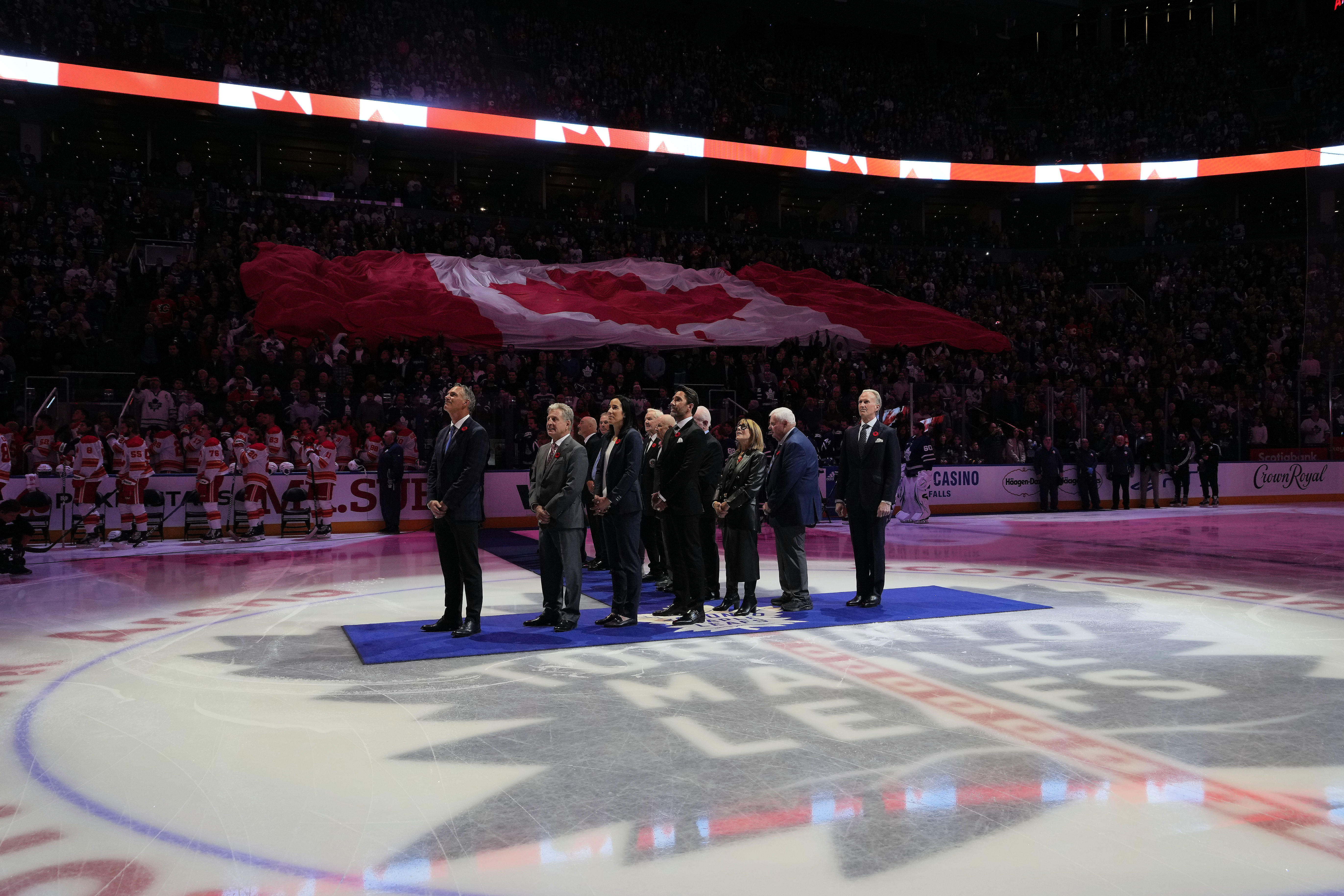 NHL: Calgary Flames at Toronto Maple Leafs