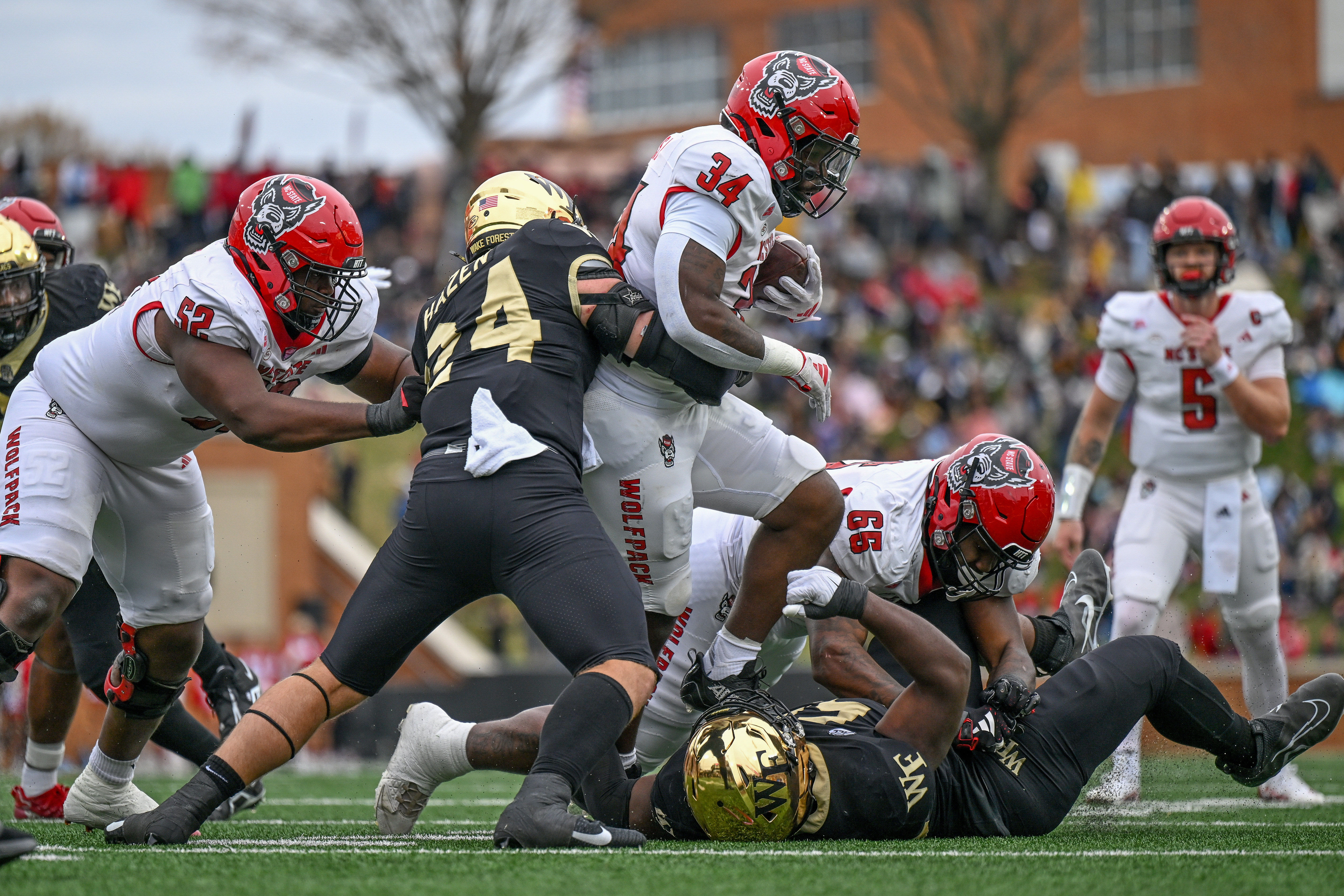 NCAA Football: North Carolina State at Wake Forest