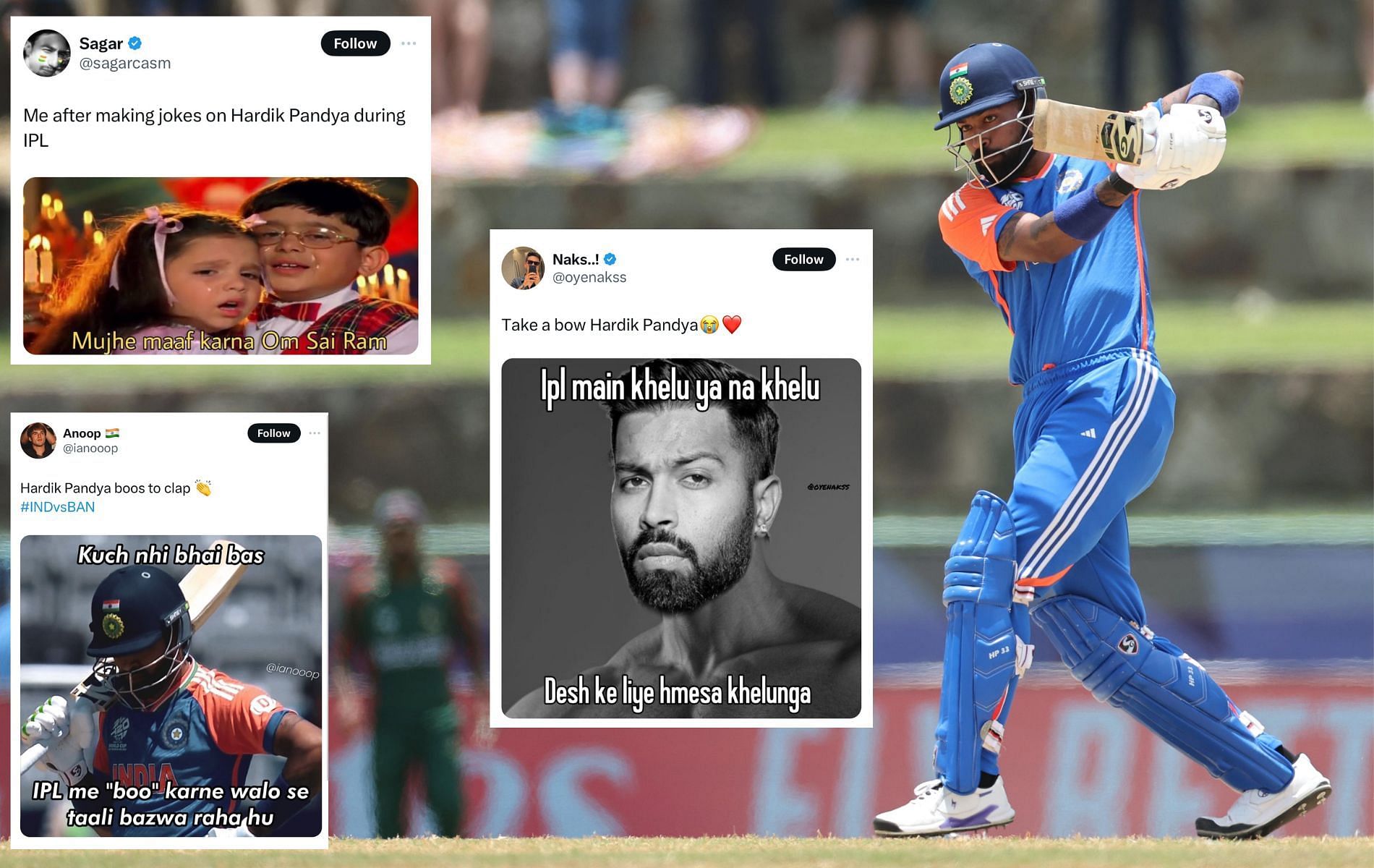 Hardik Pandya earned widespread praise for his knock. 