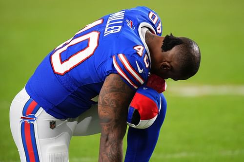 Von Miller during Buffalo Bills v Miami Dolphins