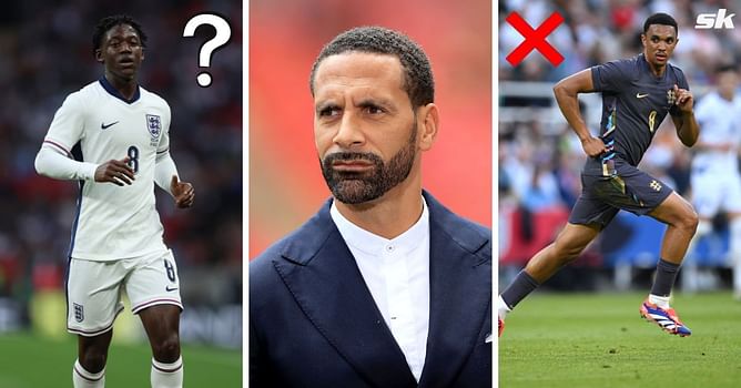 “I’d play different in and out of possession” - Rio Ferdinand picks dream England XI for Euro 2024