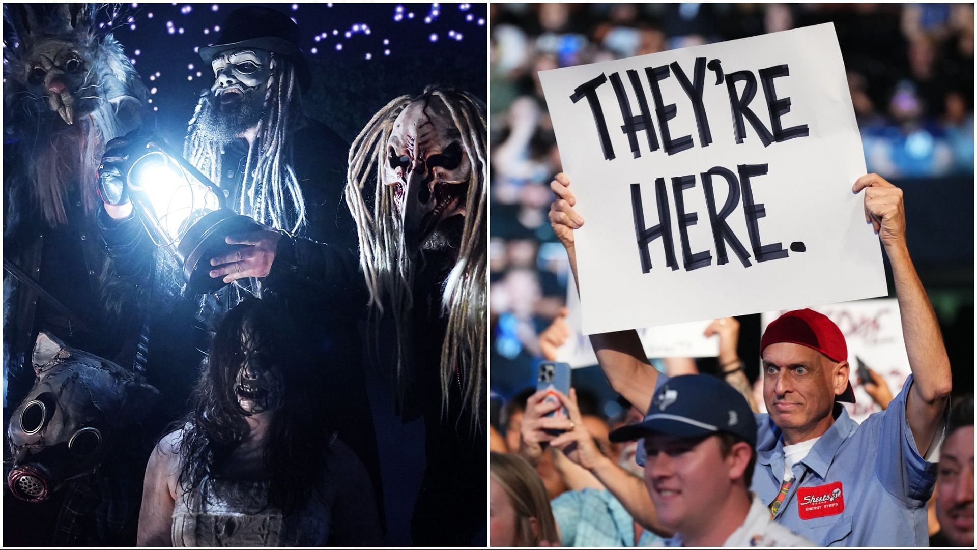 The Wyatt Sicks arrive on WWE RAW, WWE fan shows sign for The Wyatt Sicks