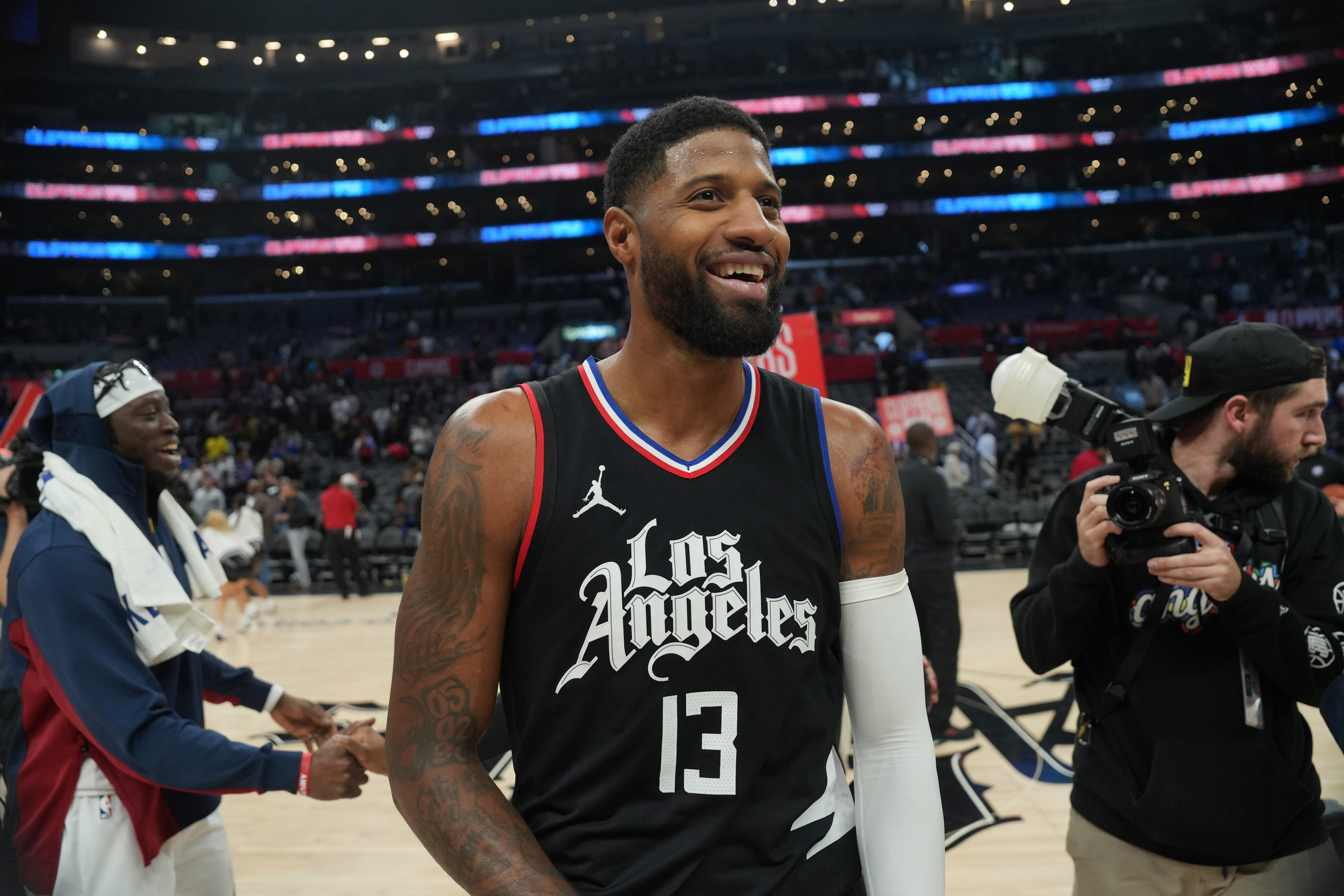 Golden State Warriors out of Paul George sweepstakes. (Photo: IMAGN)