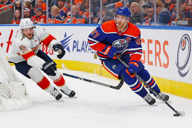 NHL: Florida Panthers at Edmonton Oilers