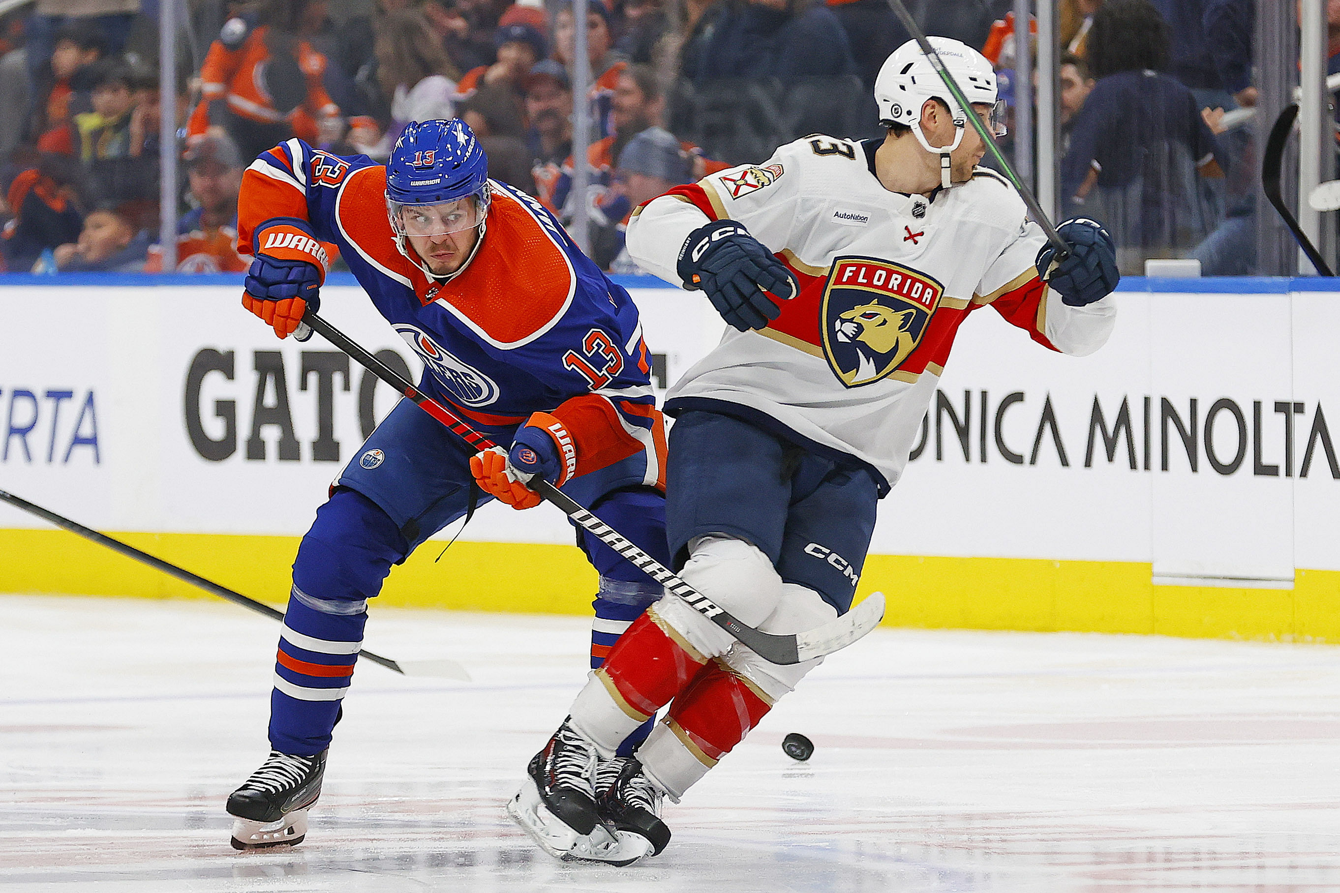 NHL: Florida Panthers at Edmonton Oilers