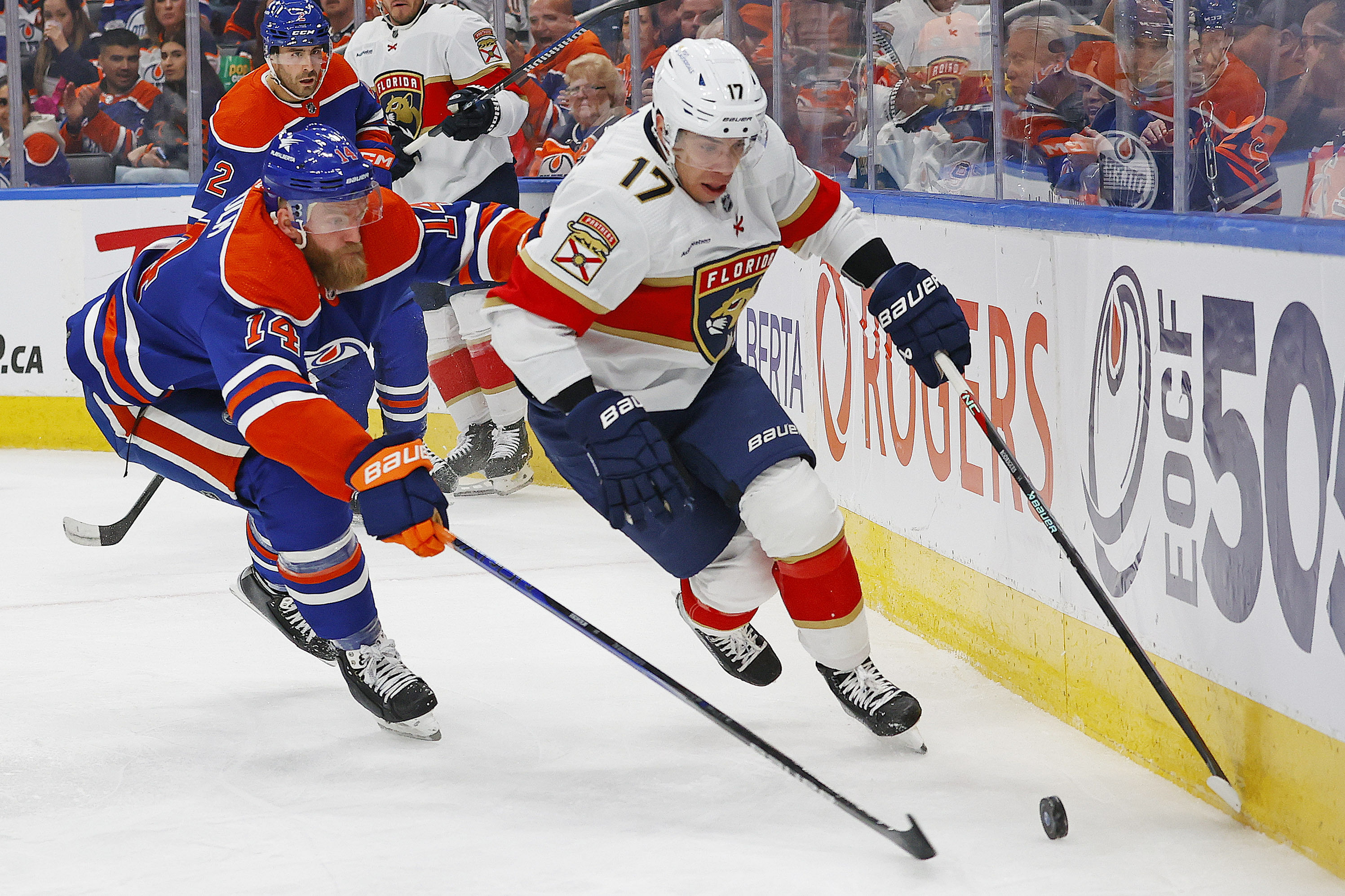 NHL: Florida Panthers at Edmonton Oilers