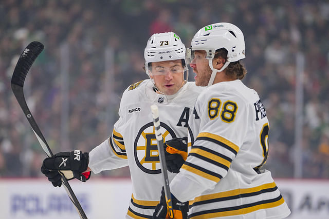 NHL: Boston Bruins at Minnesota Wild