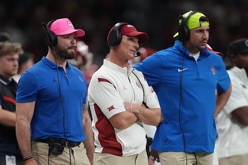 Coach Brett Venables and Oklahoma will face a brutal schedule in 2024 in their SEC debut season.