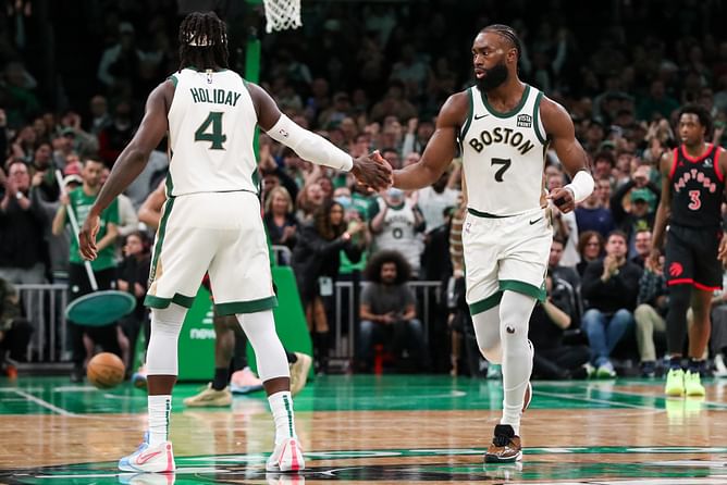 "I don't think he’s lying" - Jrue Holiday agrees with Jason Kidd's best Celtics player praise on Jaylen Brown