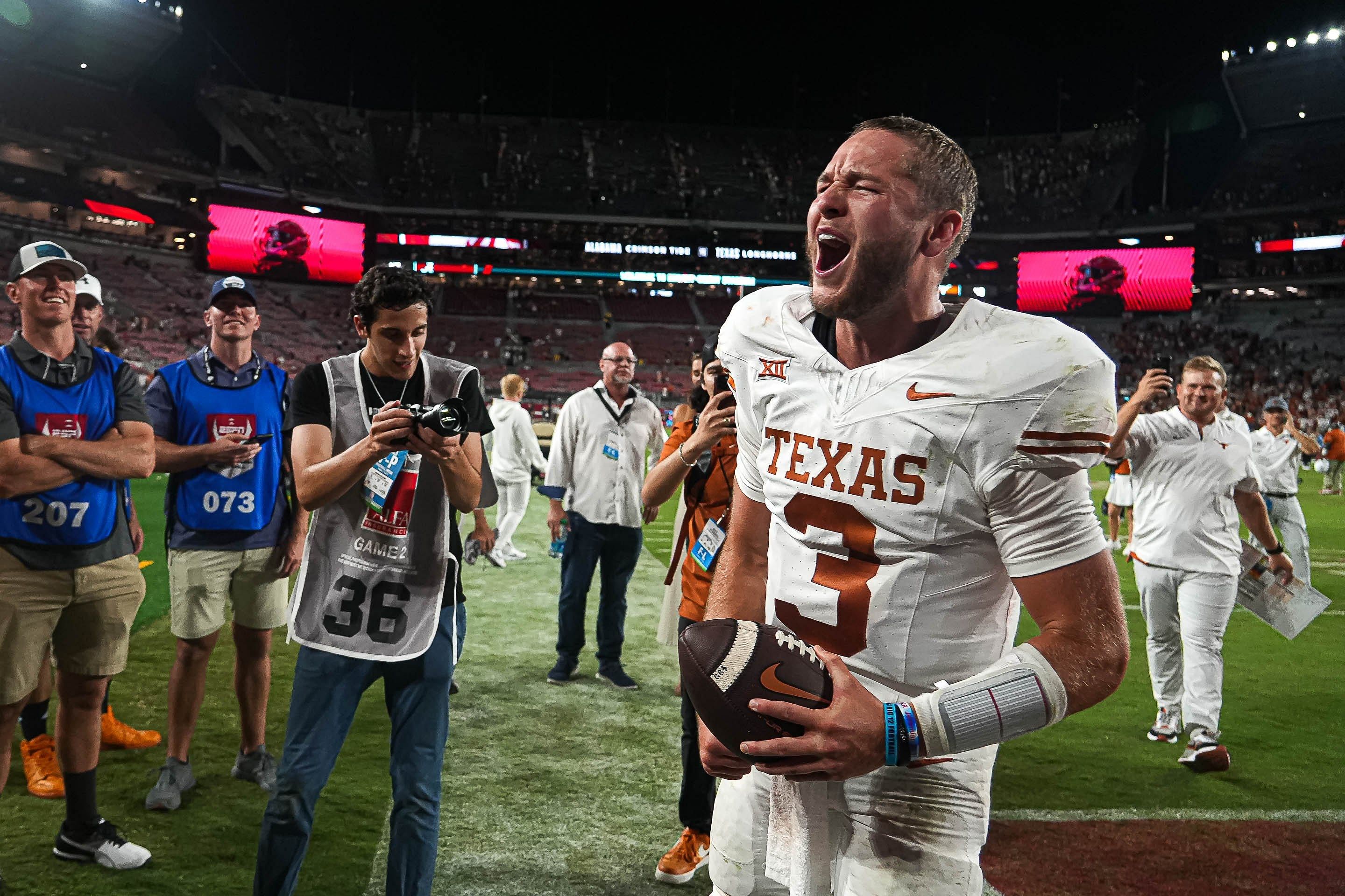 Texas QB #3 Quinn Ewers