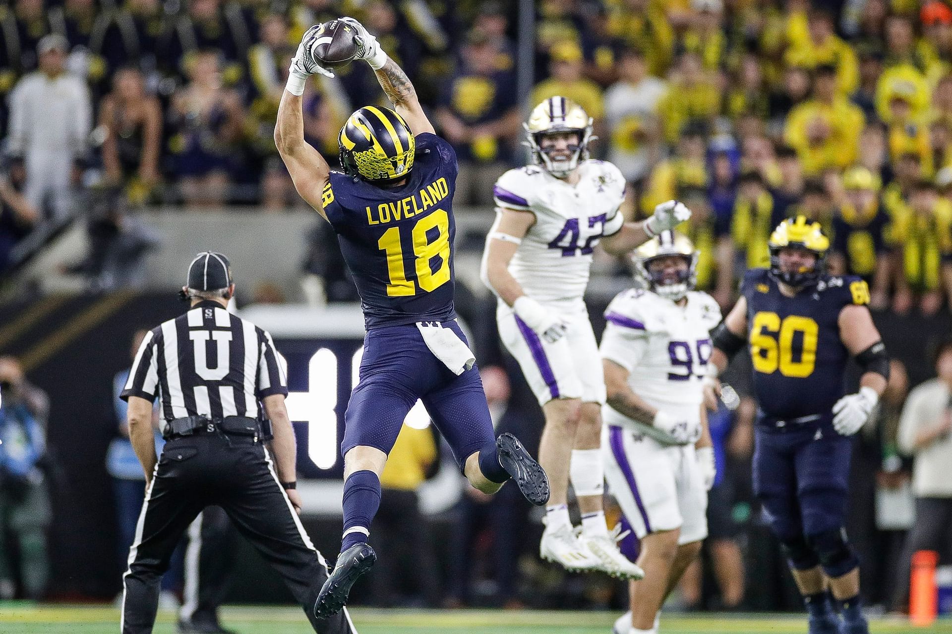 Michigan TE #18 Colston Loveland