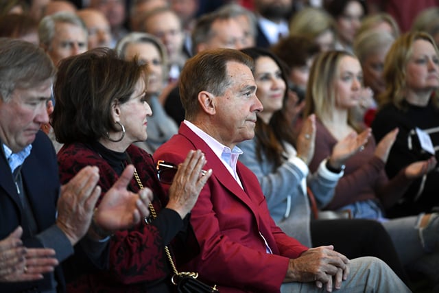"Coach Saban and Miss Terry have been so supportive": Alabama AD ...