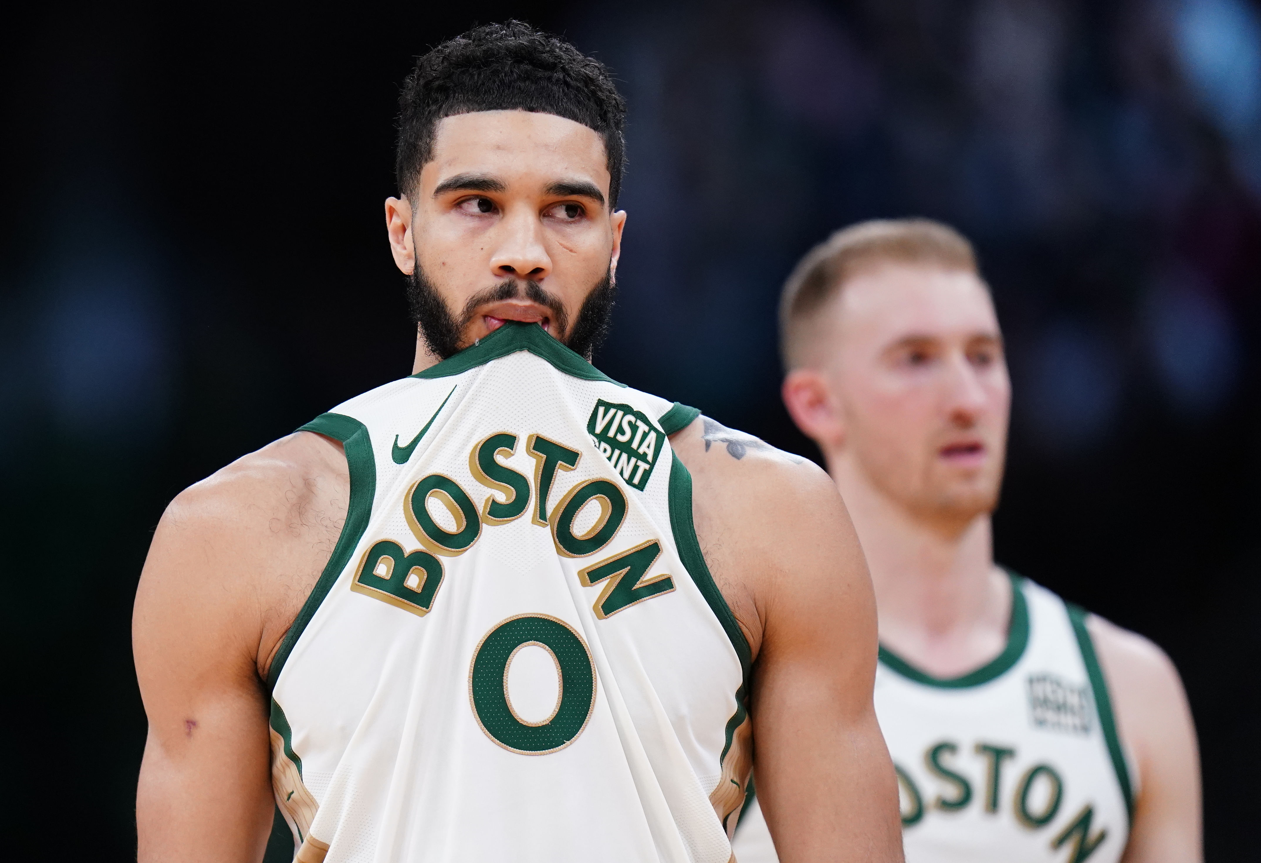 NBA: Denver Nuggets at Boston Celtics