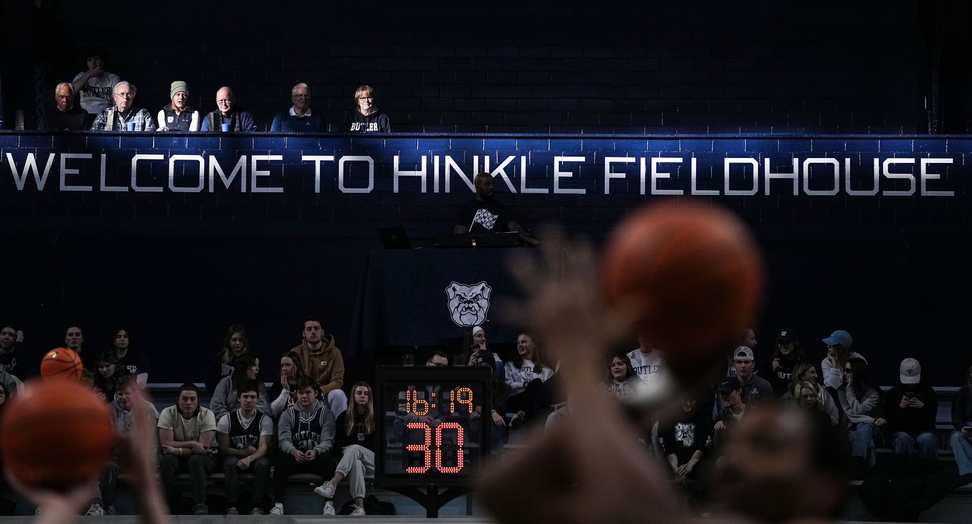 Hinkle Fieldhouse located in Indianapolis, IN