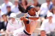 Coco Gauff at the 2024 French Open. (Photo: Getty)
