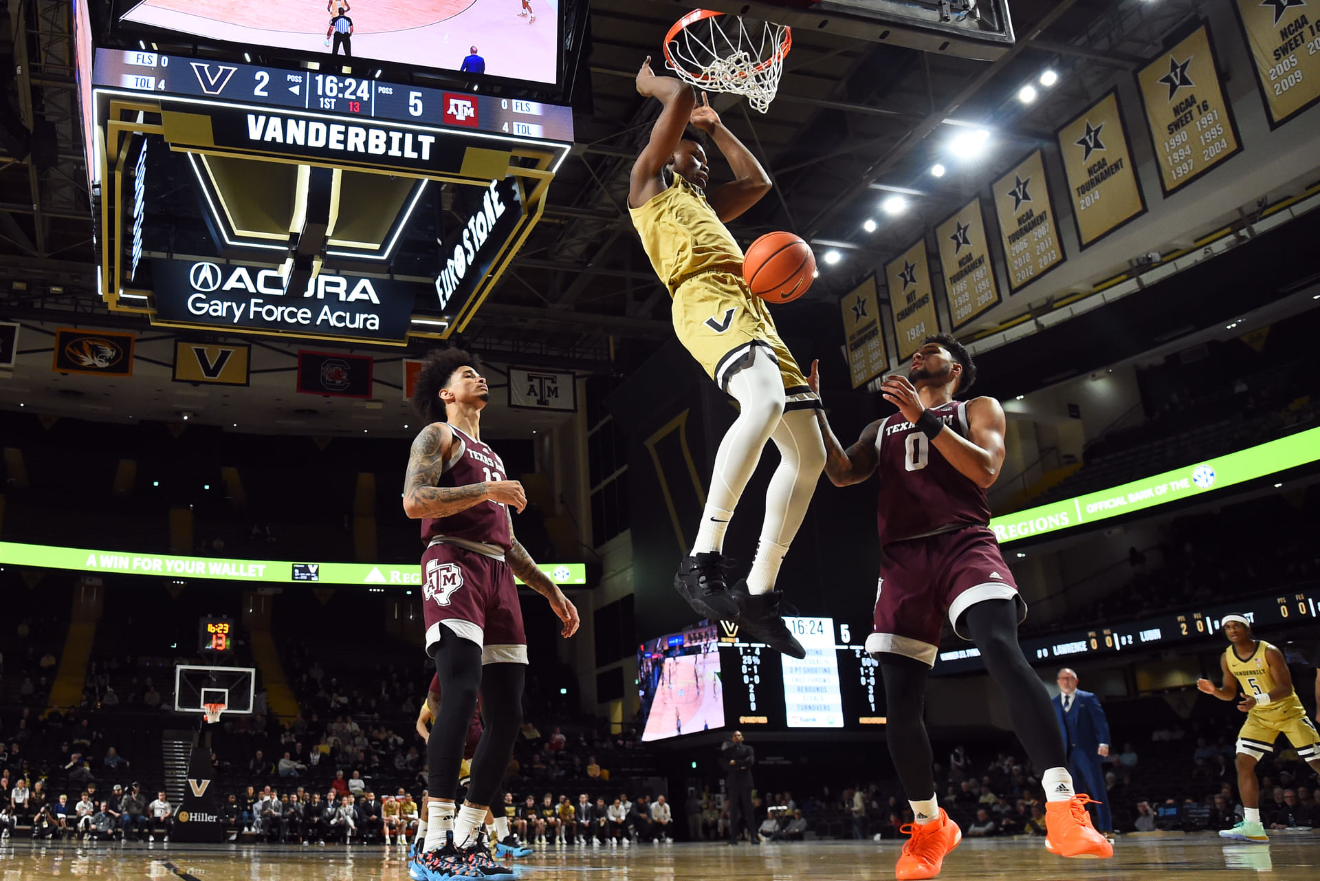 NCAA Basketball: Texas A&M at Vanderbilt