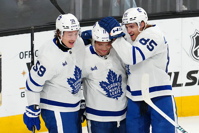 NHL: Toronto Maple Leafs at Vegas Golden Knights