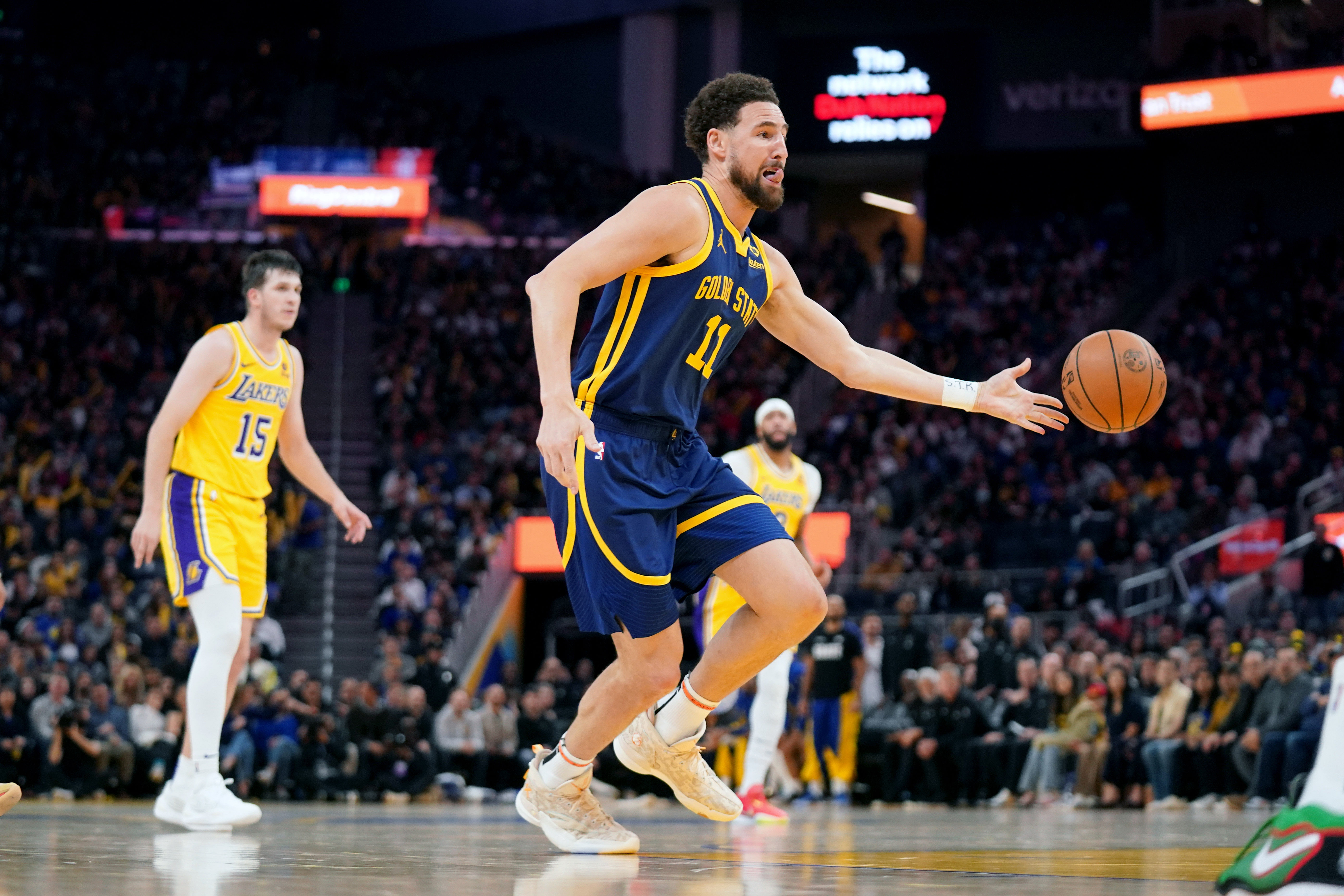 NBA: Los Angeles Lakers at Golden State Warriors