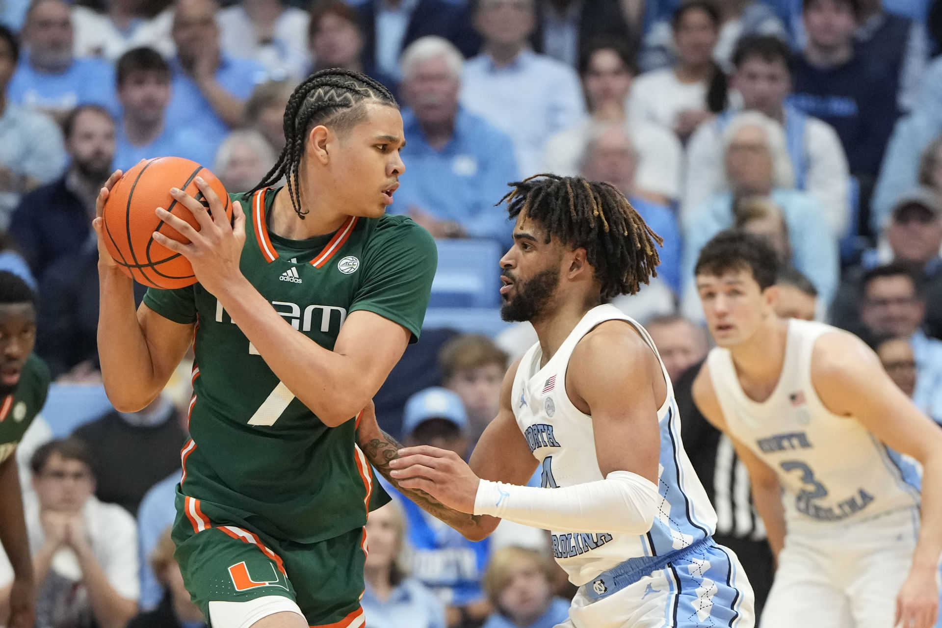 NCAA Basketball: Miami (FL) at North Carolina (Imagn)