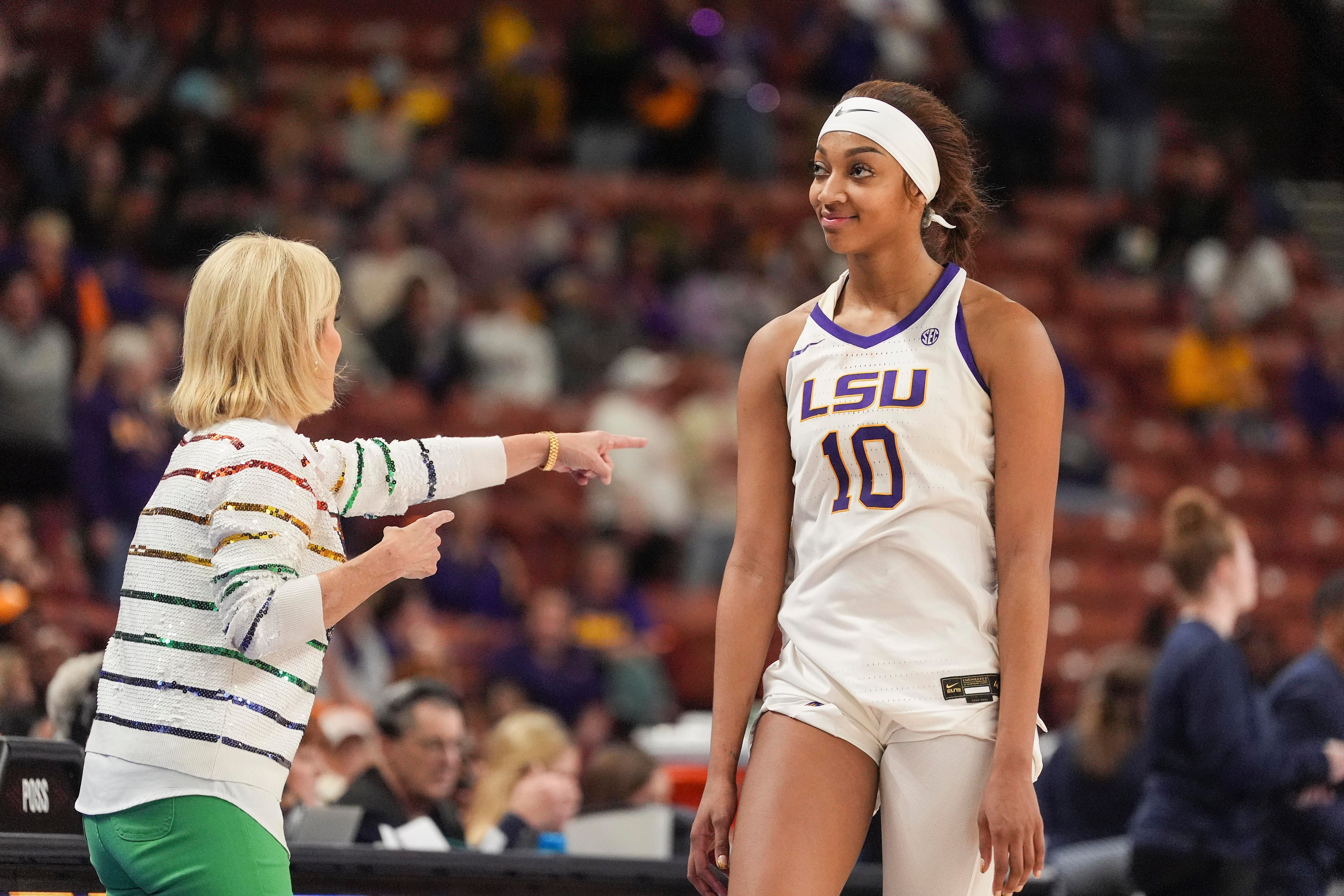 Angel Reese allegedly got in a fight at LSU, Kim Mulkey covered it up (Photo: IMAGN)