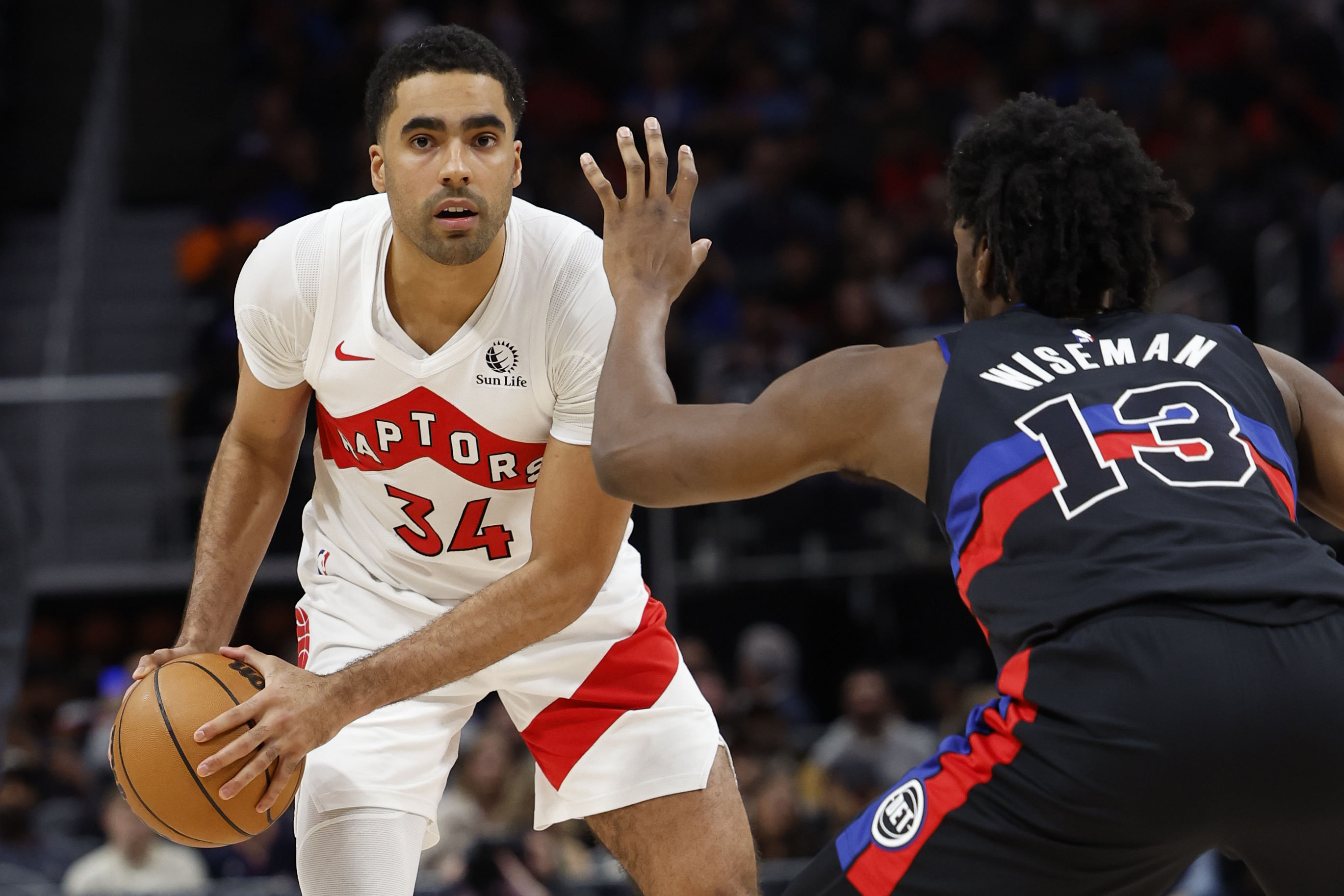 NBA: Toronto Raptors at Detroit Pistons