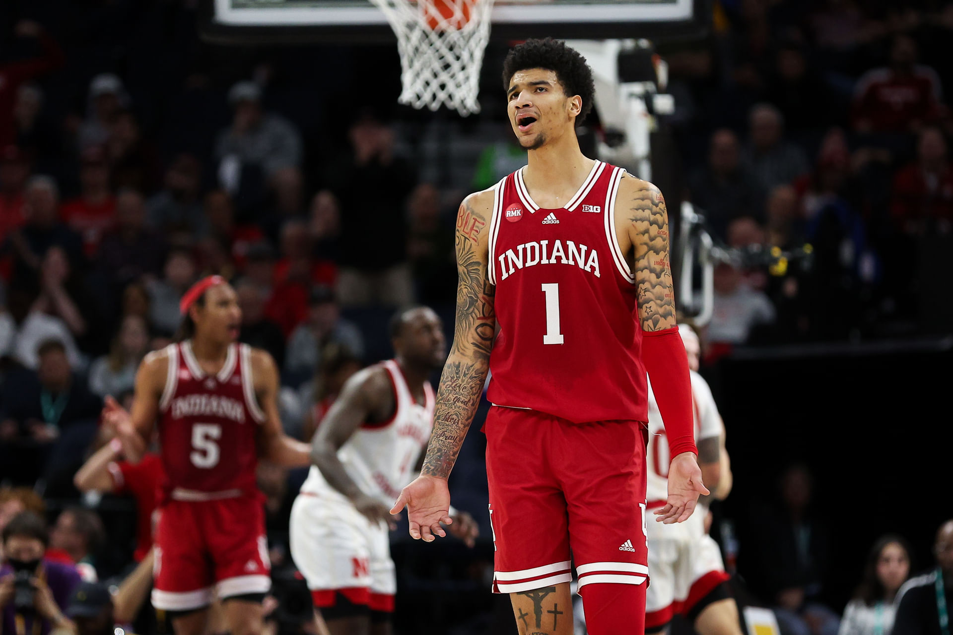 NCAA Basketball: Big Ten Conference Tournament Quarterfinal-Indiana vs Nebraska