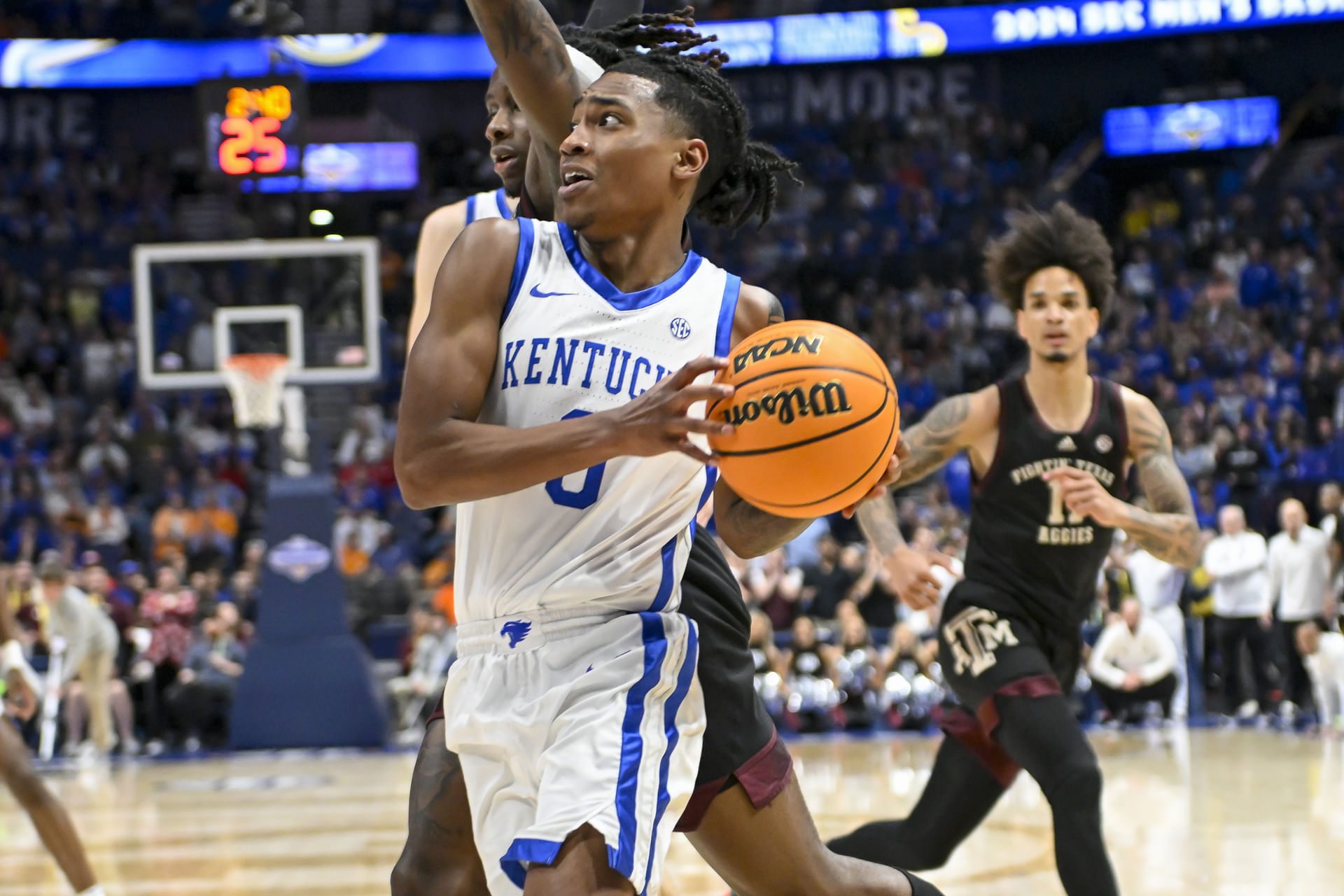 NCAA Basketball: SEC Conference Tournament Quarterfinal-Texas A&amp;M vs Kentucky