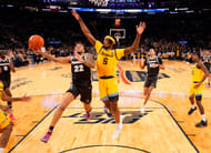 Devin Carter (left) averaged 19.7 ppg, 8.7 rpg, 3.6 apg, 1.8 spg and 1.0 bpg for the Providence Friars in the 2023-24 season (Image Source: IMAGN).