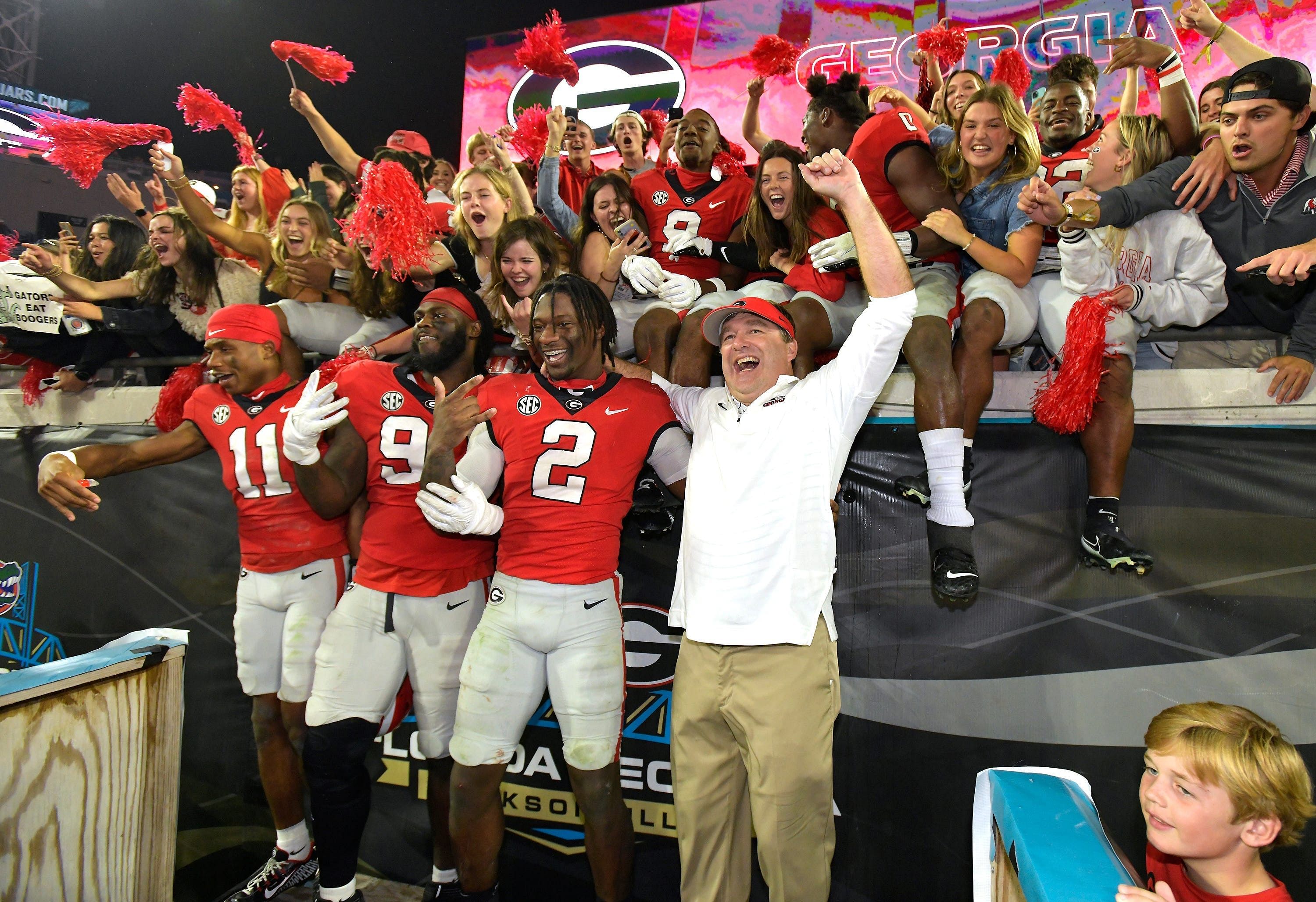 Georgia Bulldogs head coach Kirby Smart.