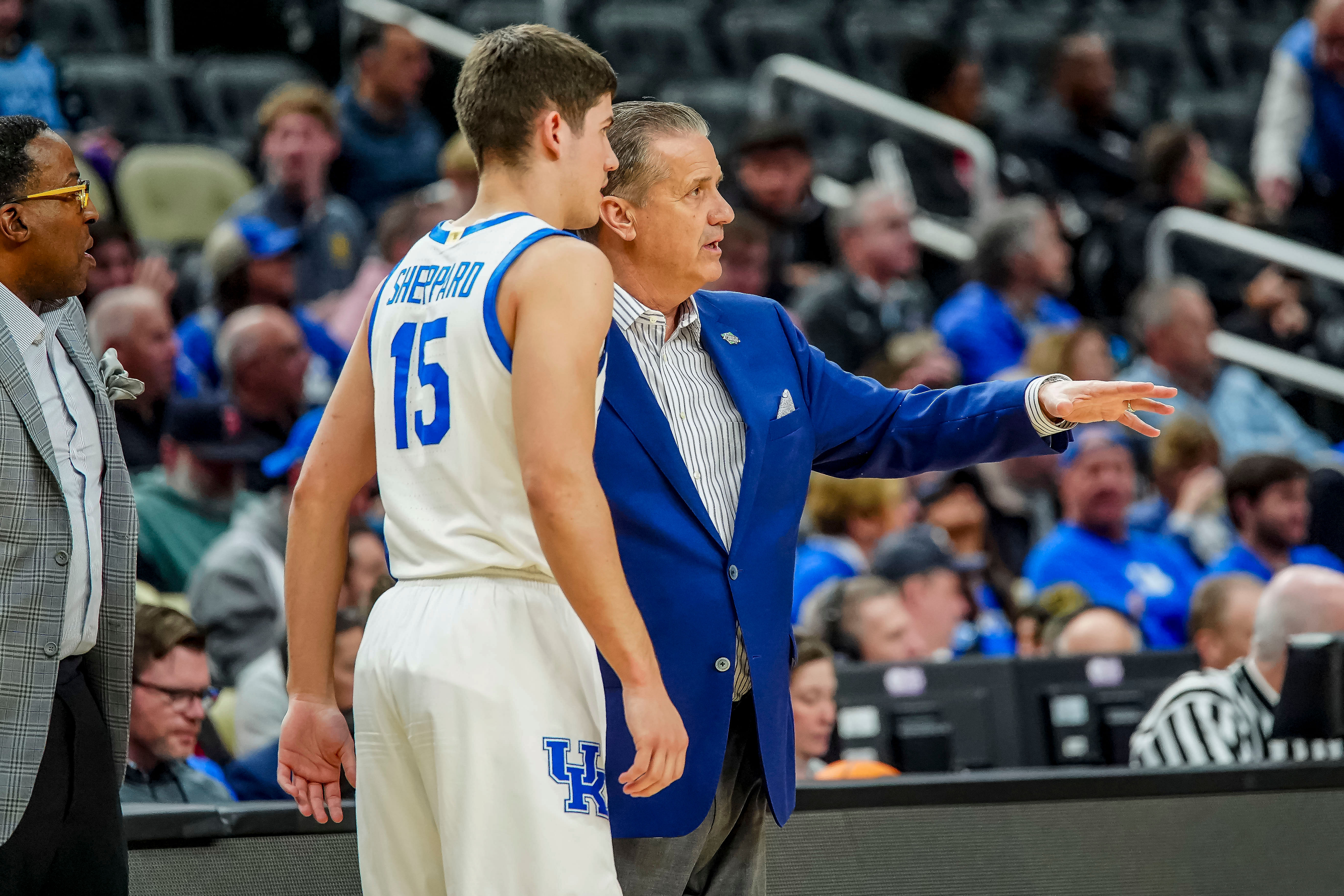 Despite featuring No. 3 pick Reed Sheppard and No. 8 pick Rob Dillingham, Kentucky failed to win an NCAA Tournament game in 2024. (Photo Credit: Gregory Fisher-USA TODAY Sports)