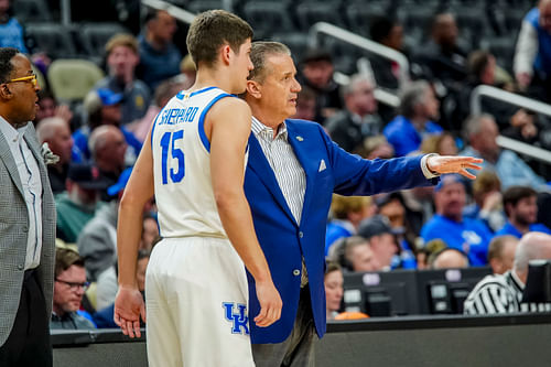 Despite featuring No. 3 pick Reed Sheppard and No. 8 pick Rob Dillingham, Kentucky failed to win an NCAA Tournament game in 2024. (Photo Credit: Gregory Fisher-USA TODAY Sports)