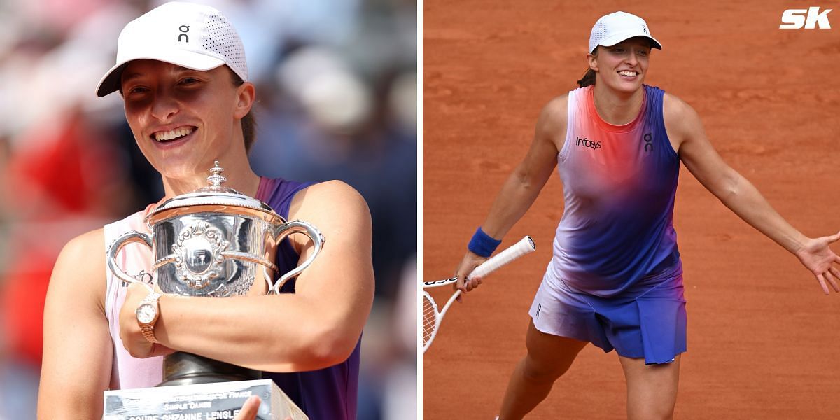 WATCH Iga Swiatek immortalizes her 4th French Open title in unique style