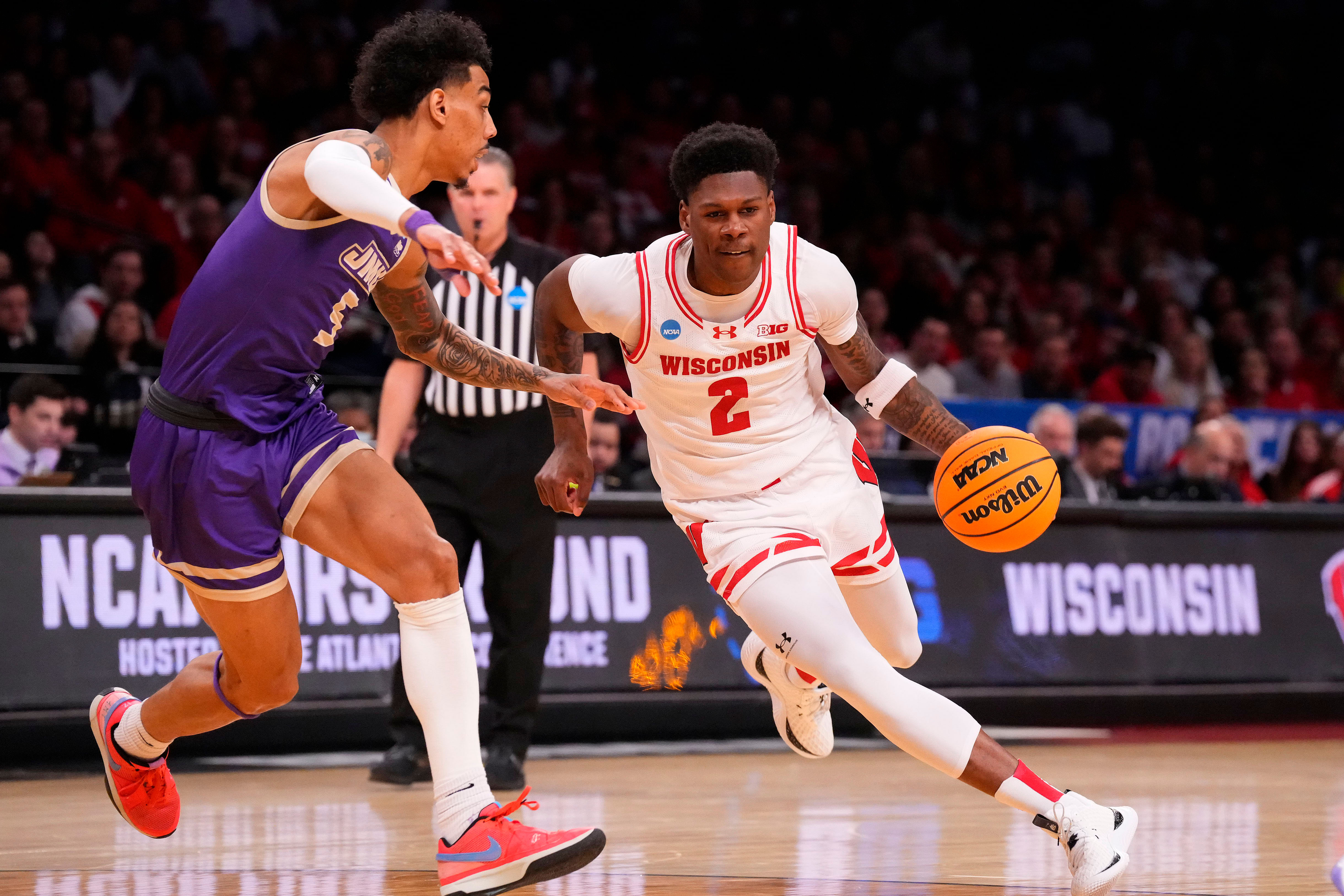 NCAA Basketball: NCAA Tournament First Round-Wisconsin vs James Madison