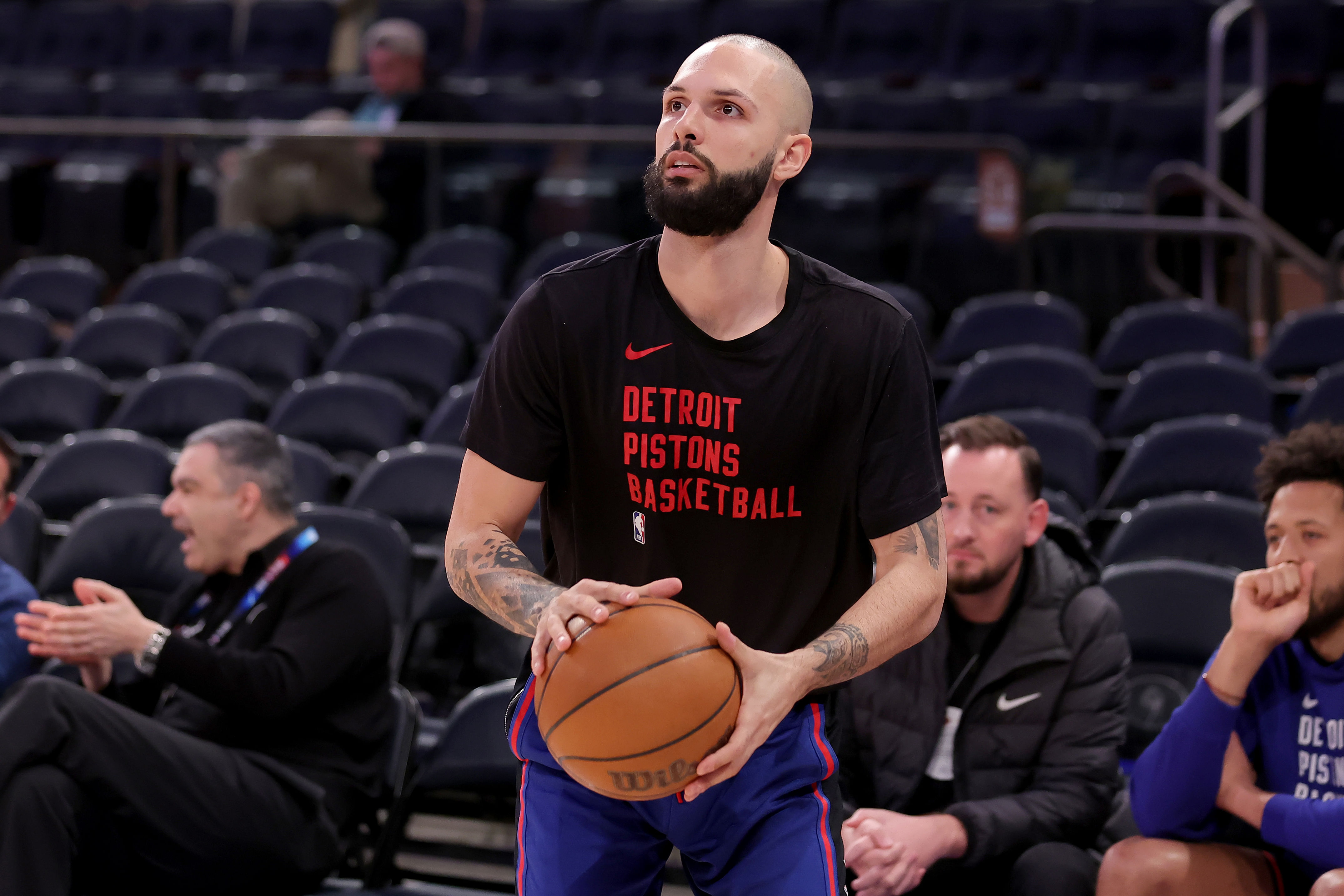 NBA: Detroit Pistons at New York Knicks