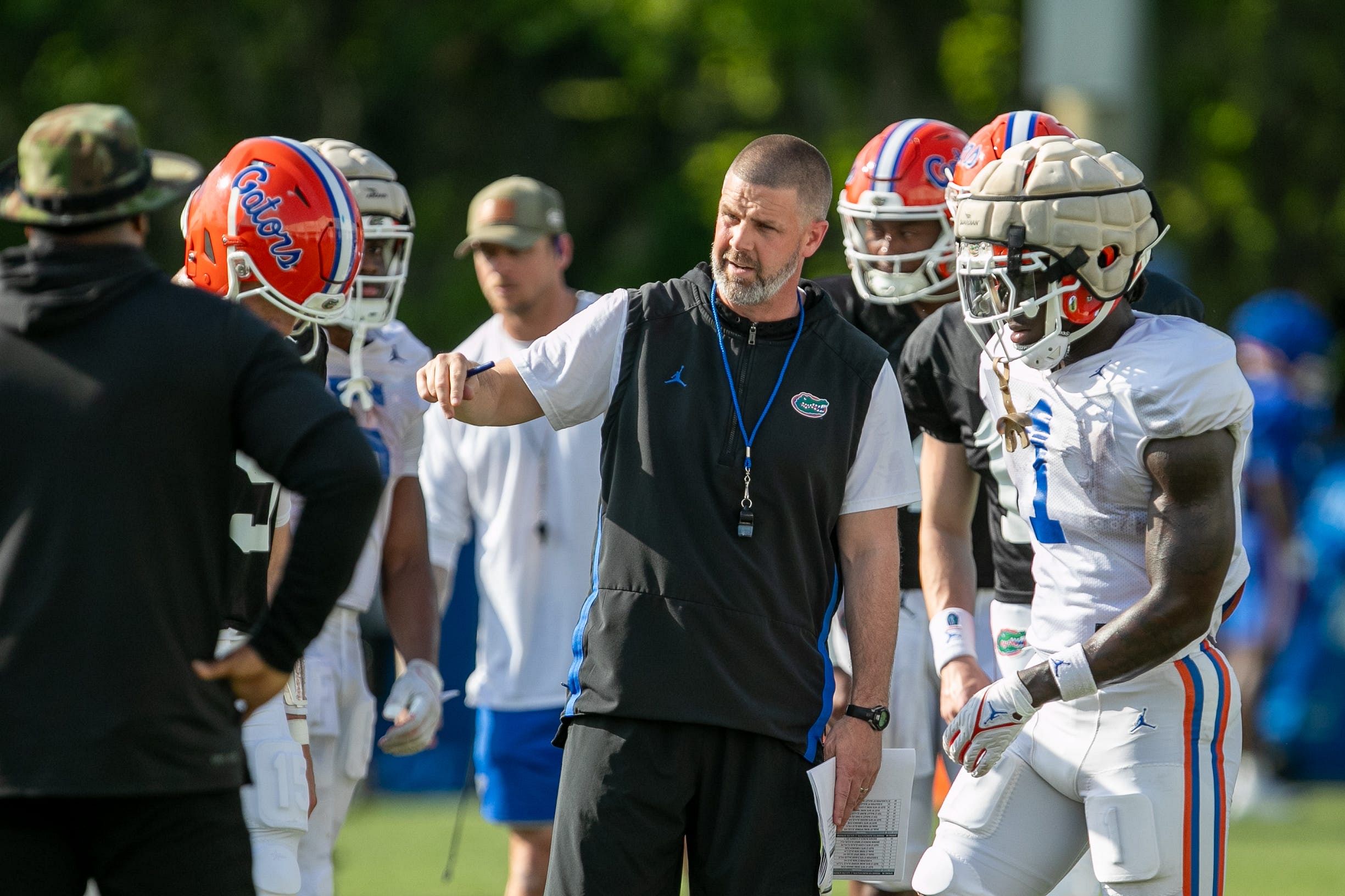 Florida head coach Billy Napier.