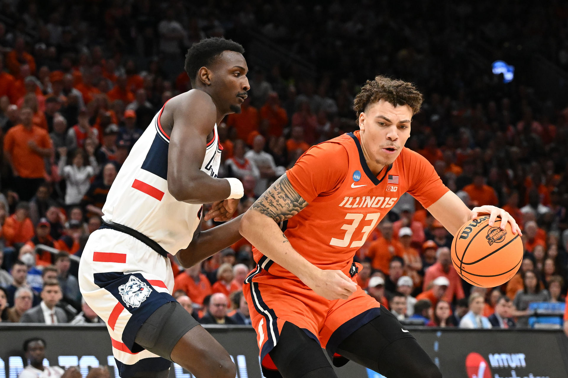 NCAA Tournament East Regional-Connecticut vs Illinois