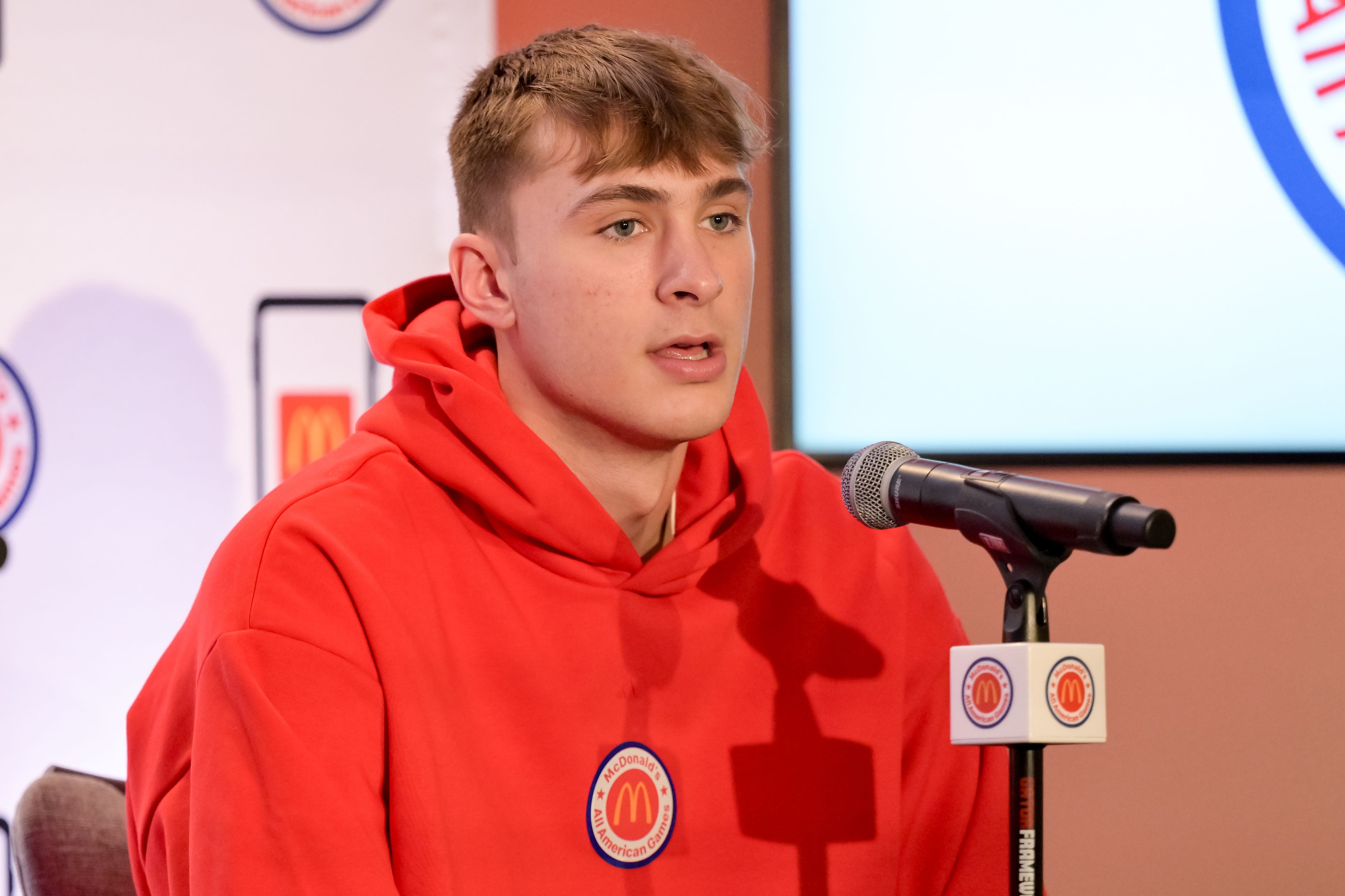 High School Basketball: McDonald&#039;s All-American Games news conference