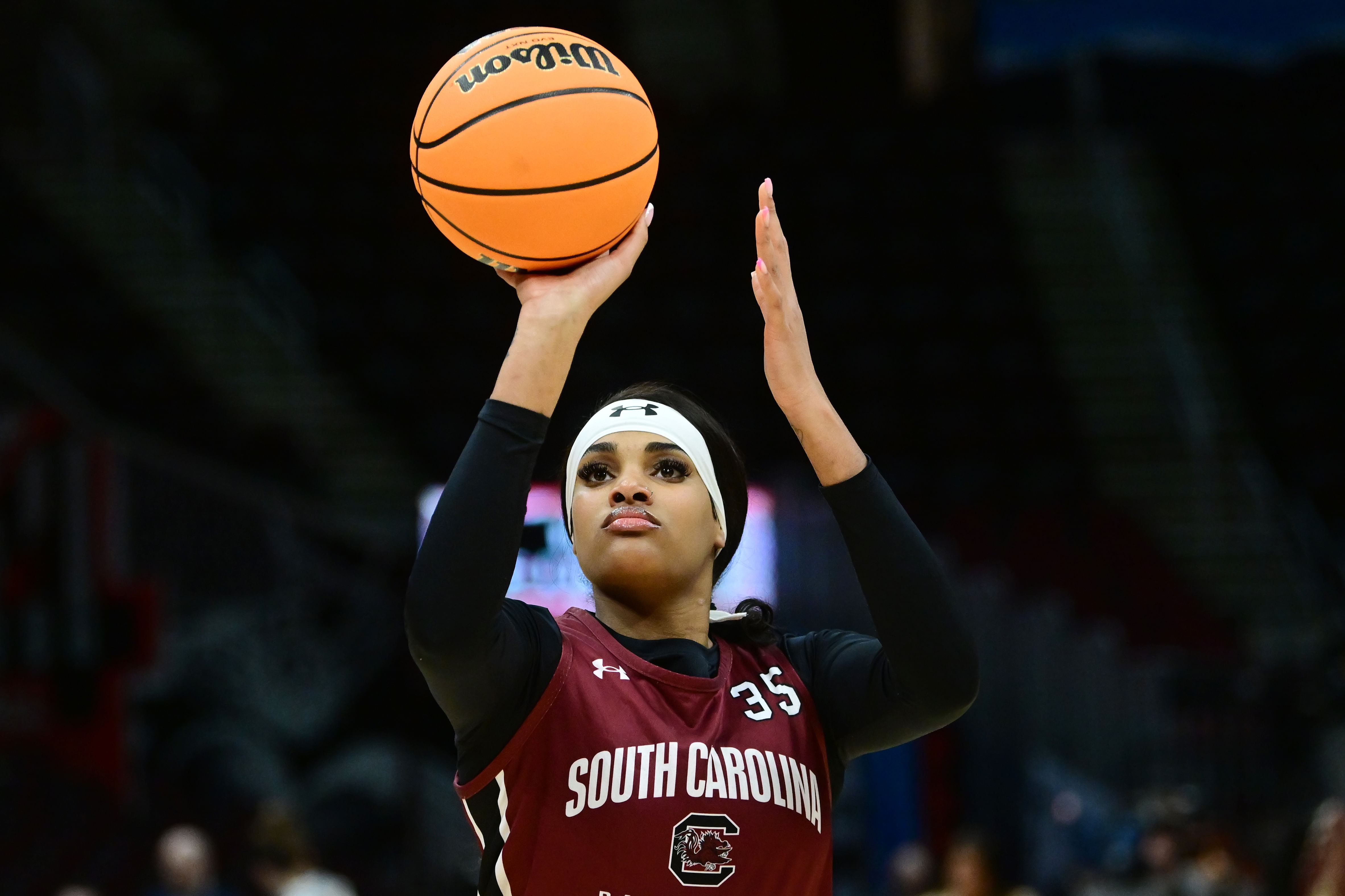 NCAA Womens Basketball: Final Four National Semifinal-South Carolina Practice