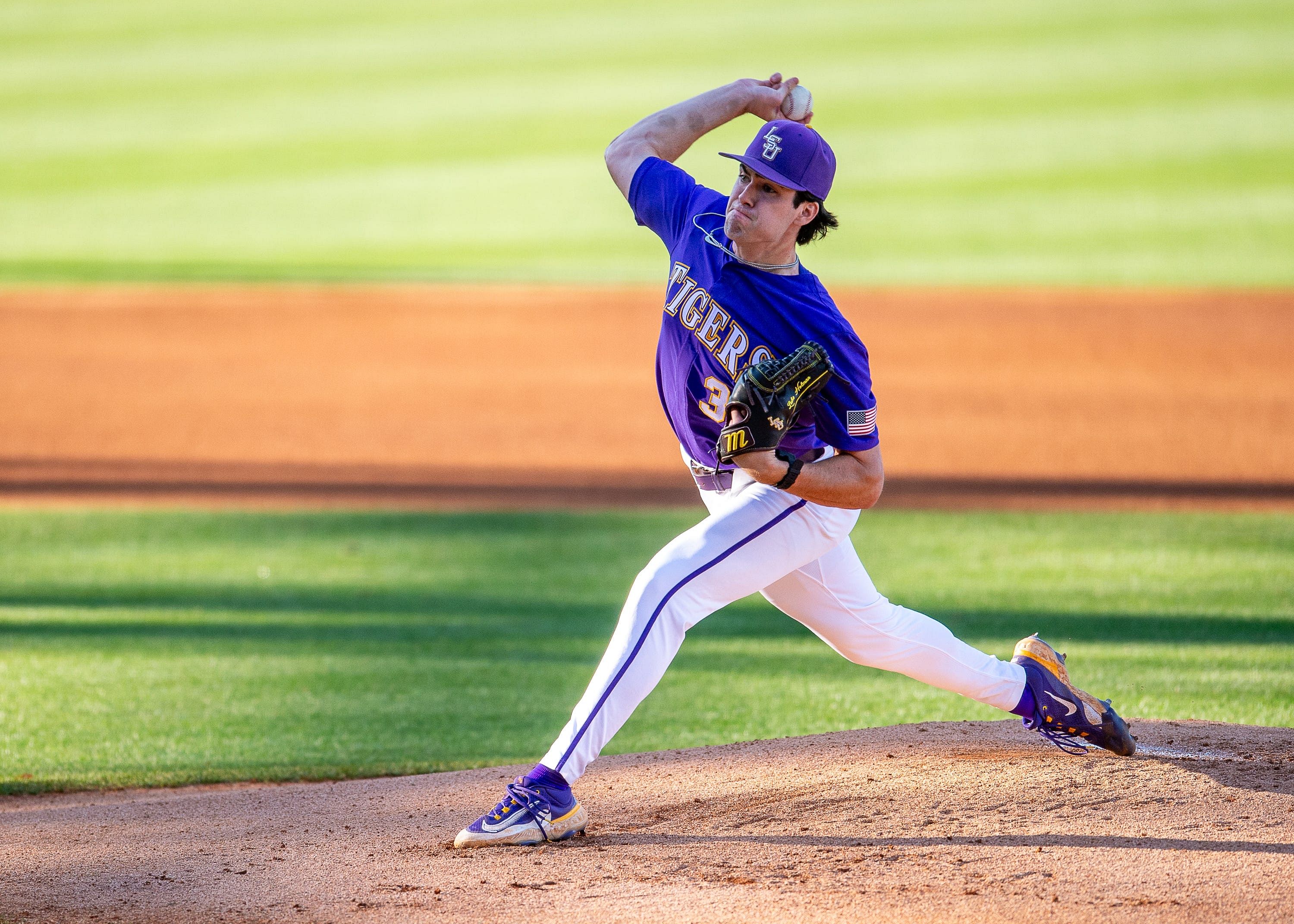 LSU starter Luke Holman is an outstanding MLB Draft prospect.