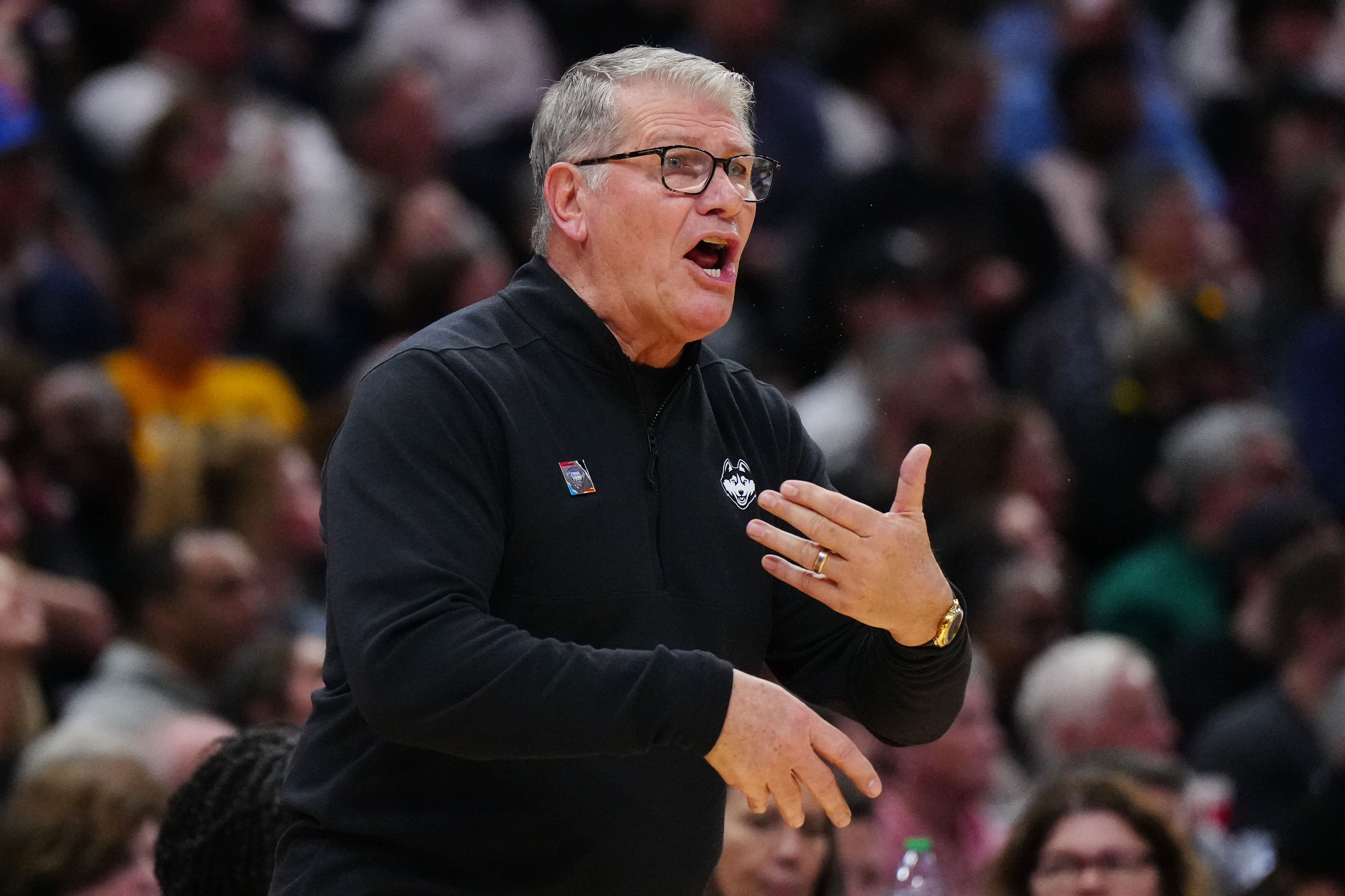 NCAA Womens Basketball: Final Four National Semifinal-Connecticut vs Iowa