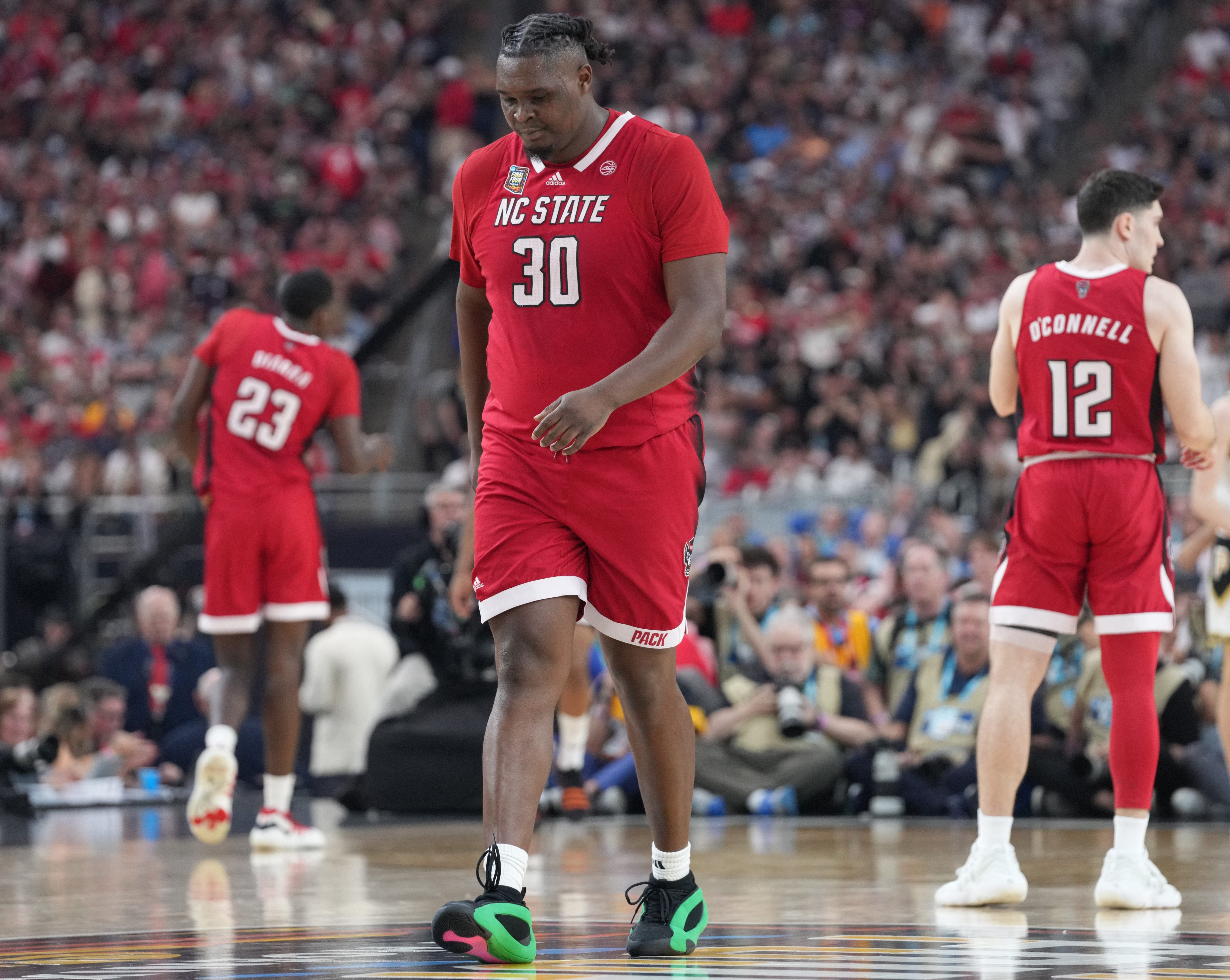 NC State and DJ Burns played in the most-viewed men&#039;s college basketball game of 2024 to date.
