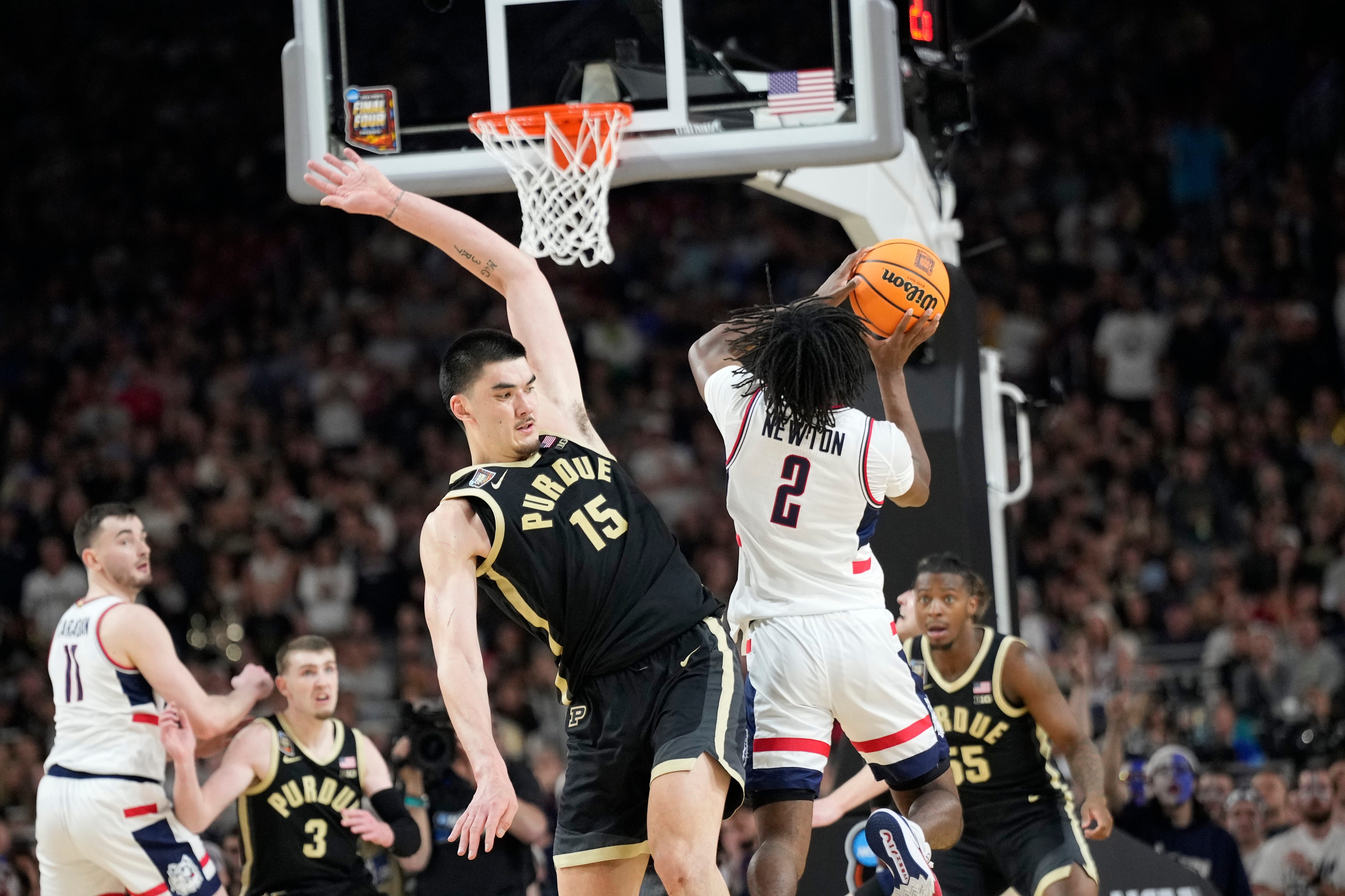 UConn&#039;s Tristen Newton was a college star, but could go unpicked in the NBA Draft.