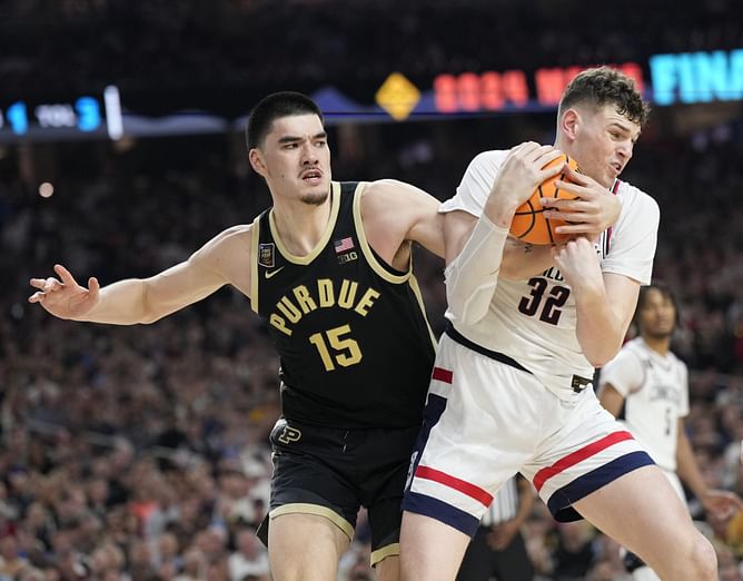 Donovan Clingan vs. Zach Edey: Who's the better fit for the Atlanta Hawks in the 2024 NBA draft?