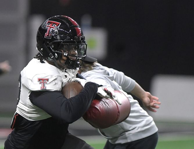 "It's the house that everybody built": Texas Tech RB Tahj Brooks 'blessed' to hold second football camp at former high school